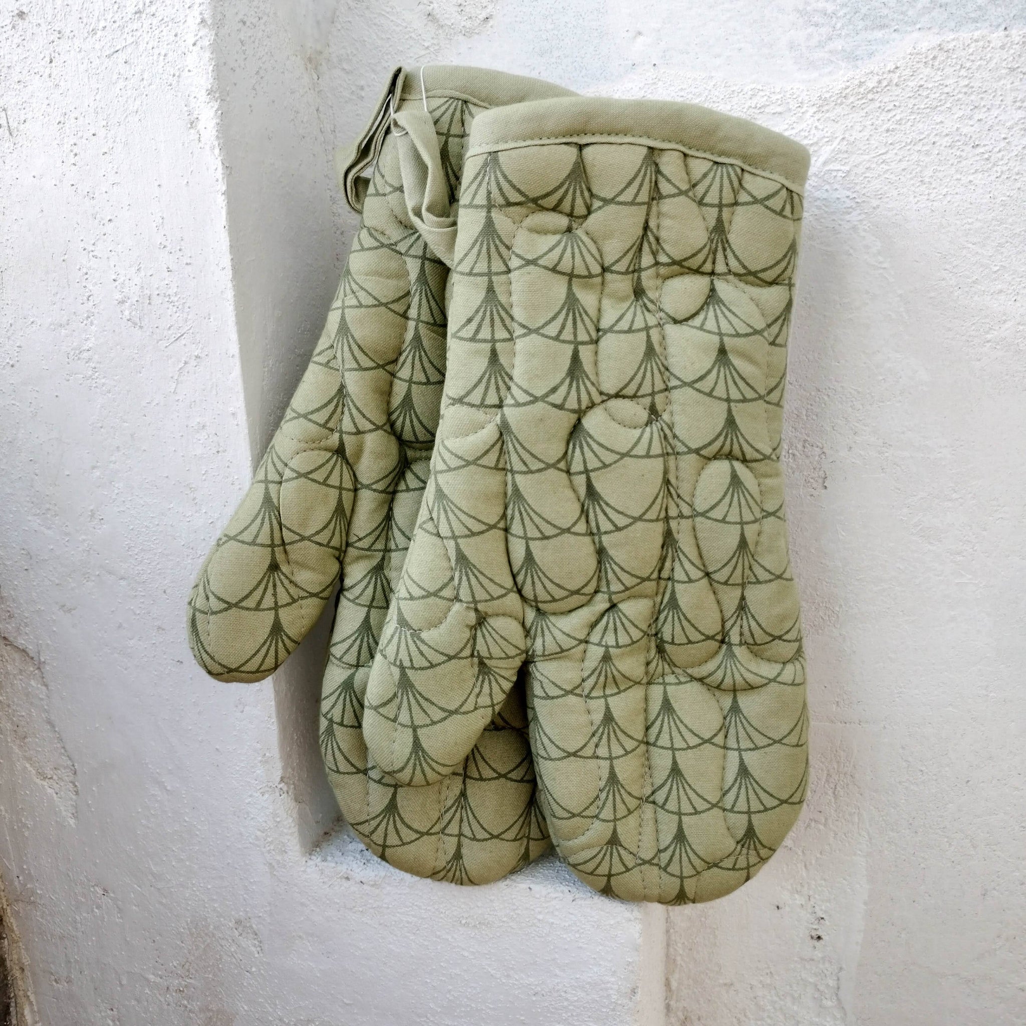 Oven Mitts - handmade by the women of Amani using Kenyan materials for a Fair-Trade social enterprise