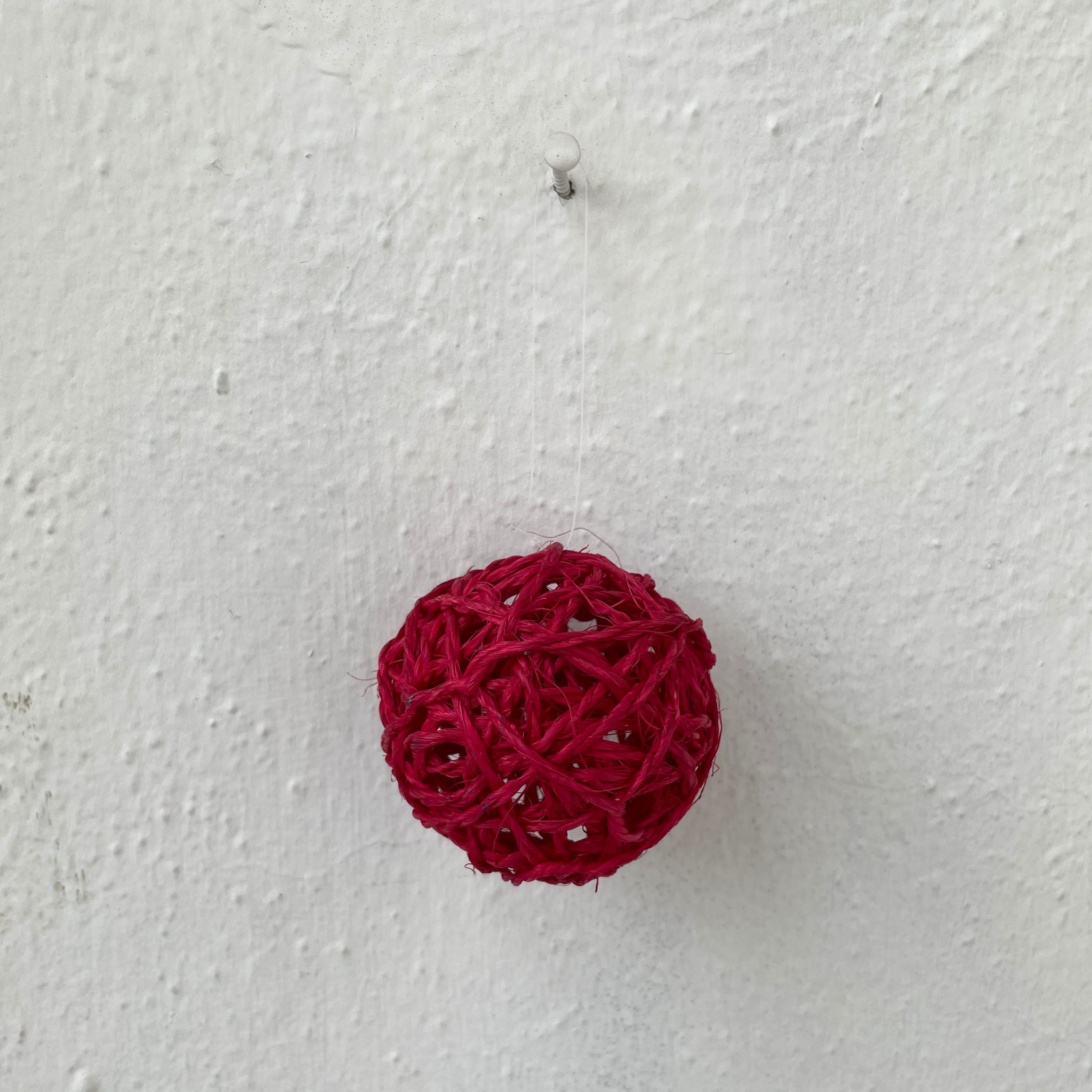 Sisal Ball Ornament
