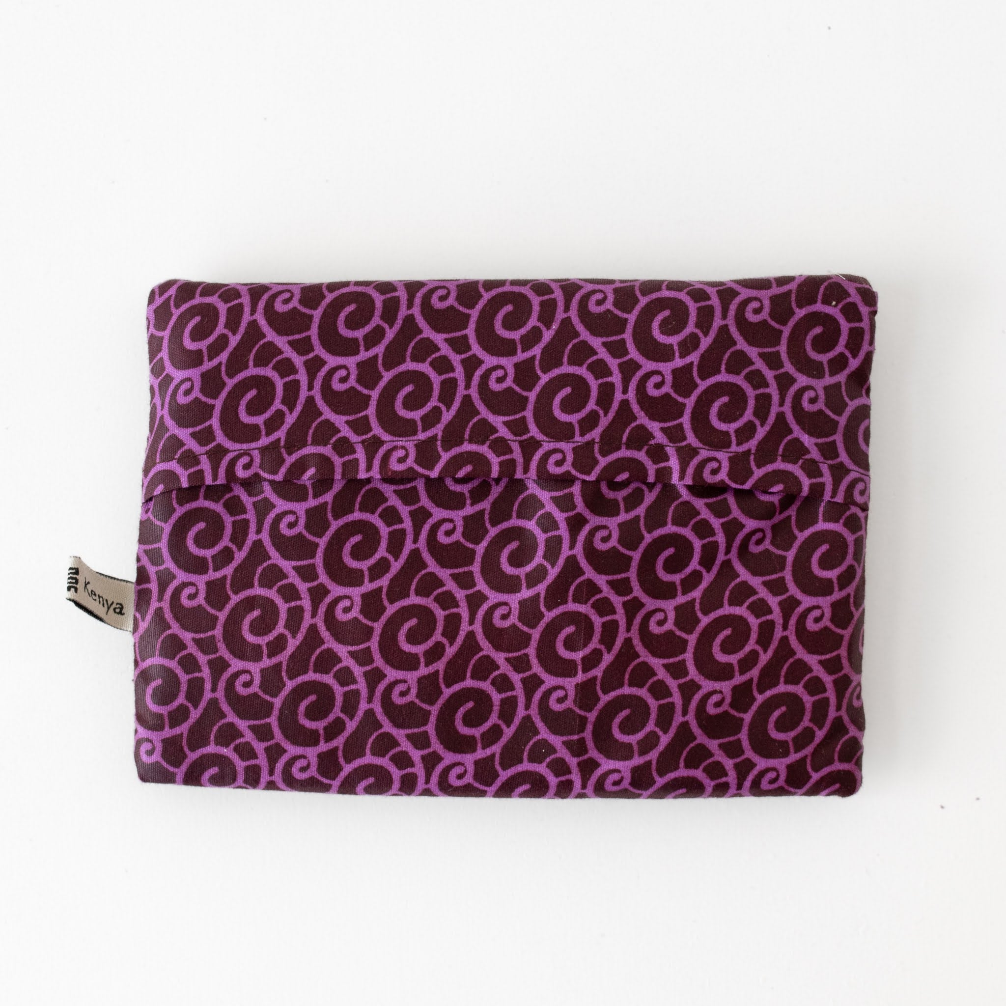 Folded Shopping Tote - handmade by the women of Amani using Kenyan materials for a Fair Trade social enterprise