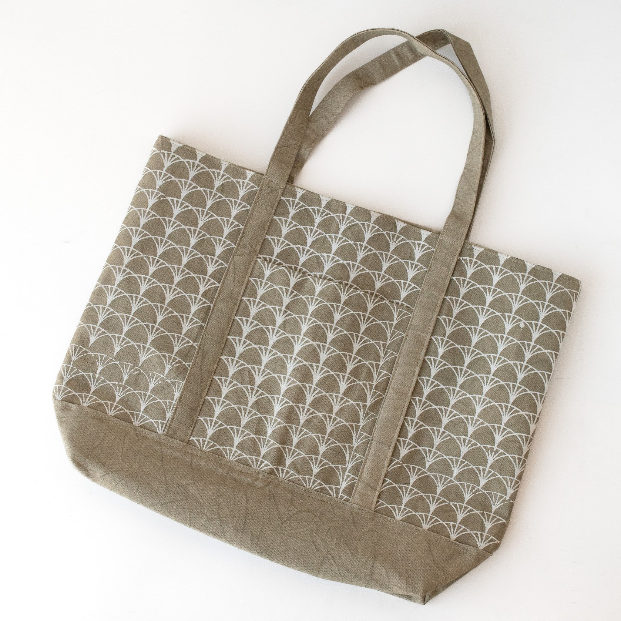 Kenya Canvas Tote - handmade by the women of Amani Kenya for a Fair Trade social enterprise
