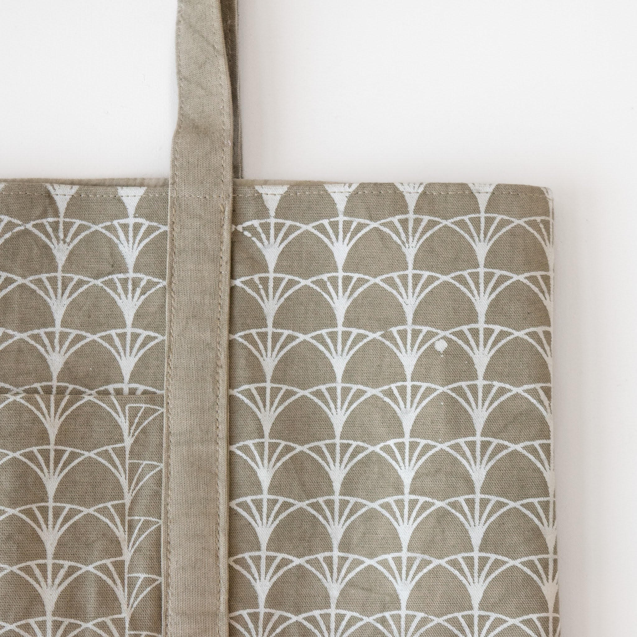 Kenya Canvas Tote - handmade by the women of Amani Kenya for a Fair Trade social enterprise