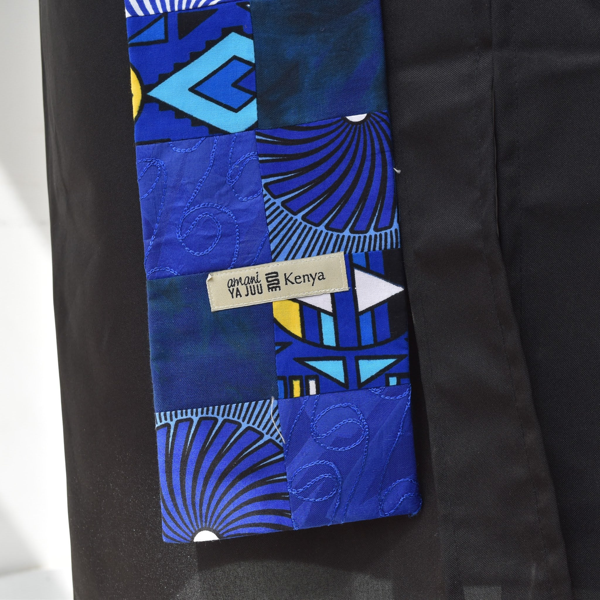 Kitenge Patch Pastor Stole - Kenyan materials and design for a fair trade social enterprise