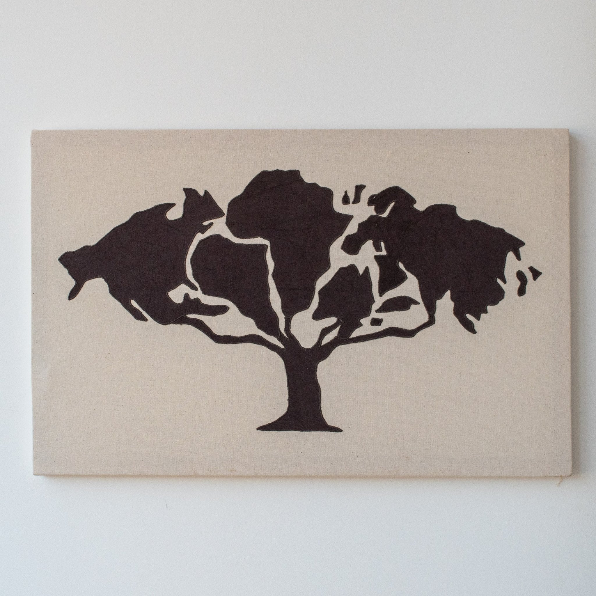Unity Tree Wall Hanging made by the women of Amani Kenya for a social enterprise.