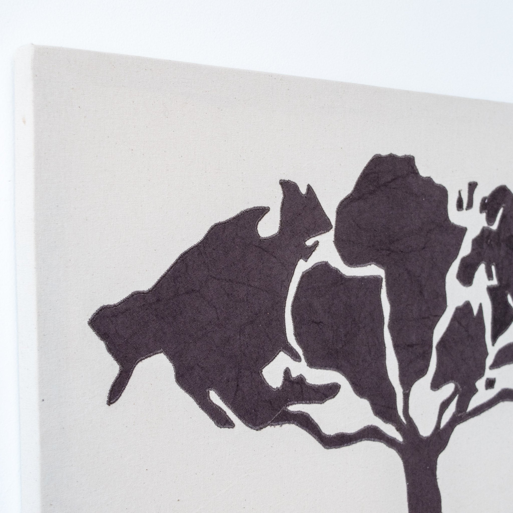 Unity Tree Wall Hanging made by the women of Amani Kenya for a social enterprise.
