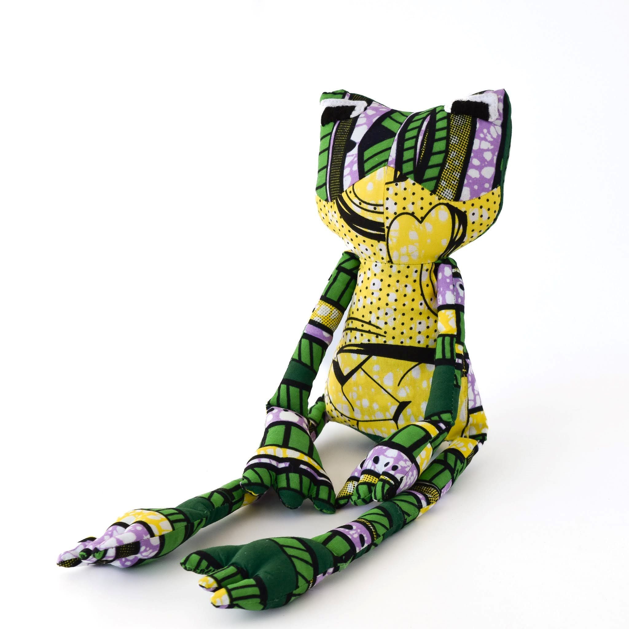 Frog Doll - Kenyan materials and design for a fair trade social enterprise