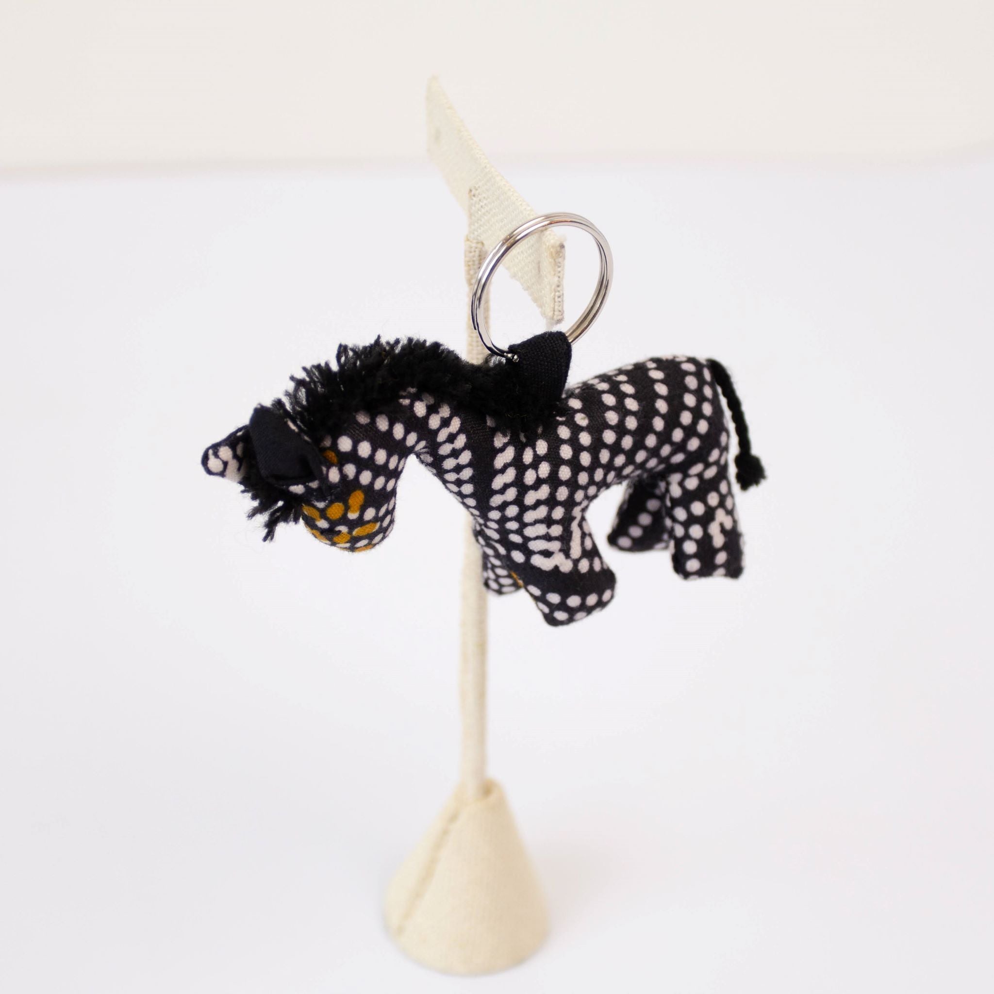 Uganda Animal Keychain - handmade by the women of Amani using Ugandan materials for a Fair Trade boutique