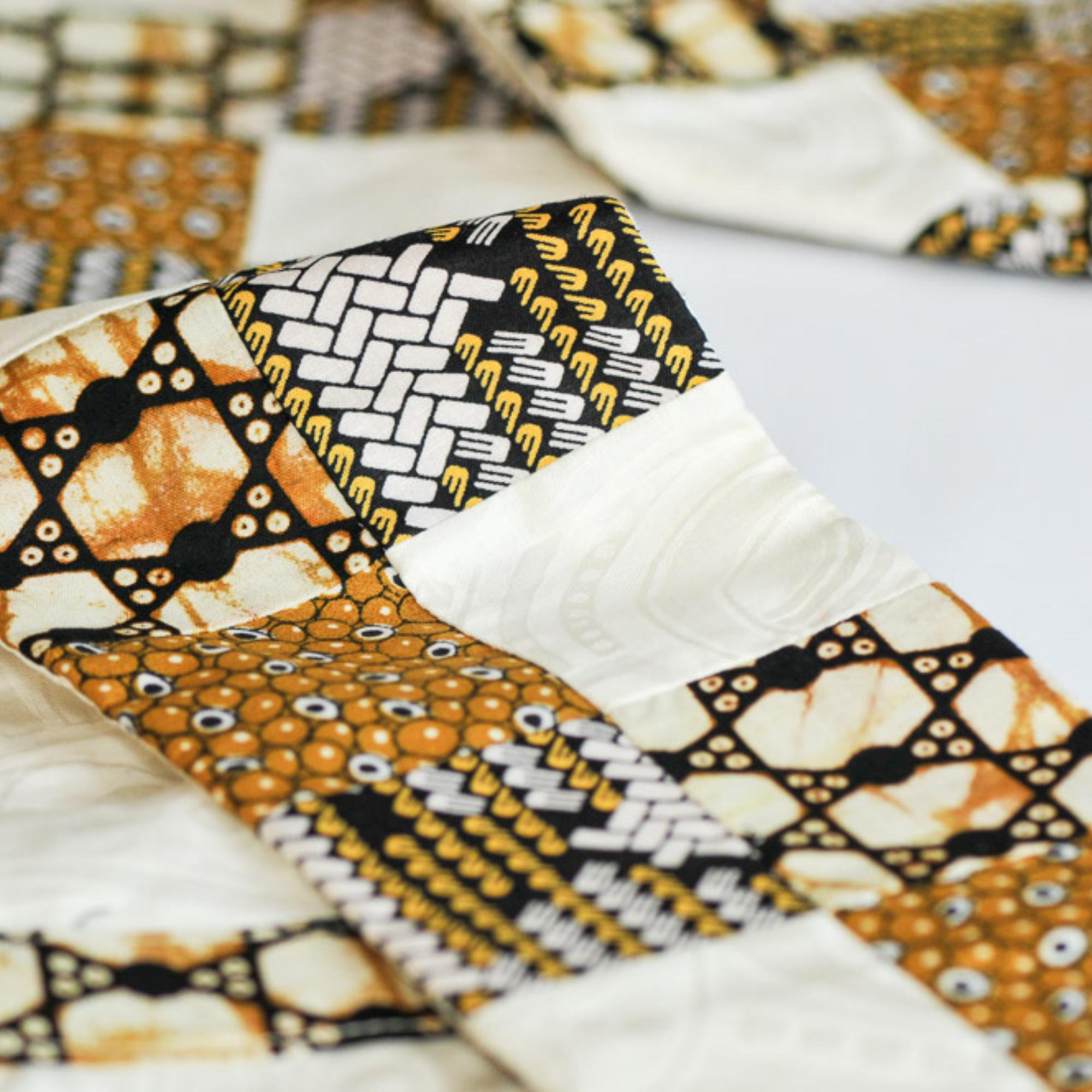 Kitenge Patch Pastor Stole - Kenyan materials and design for a fair trade social enterprise