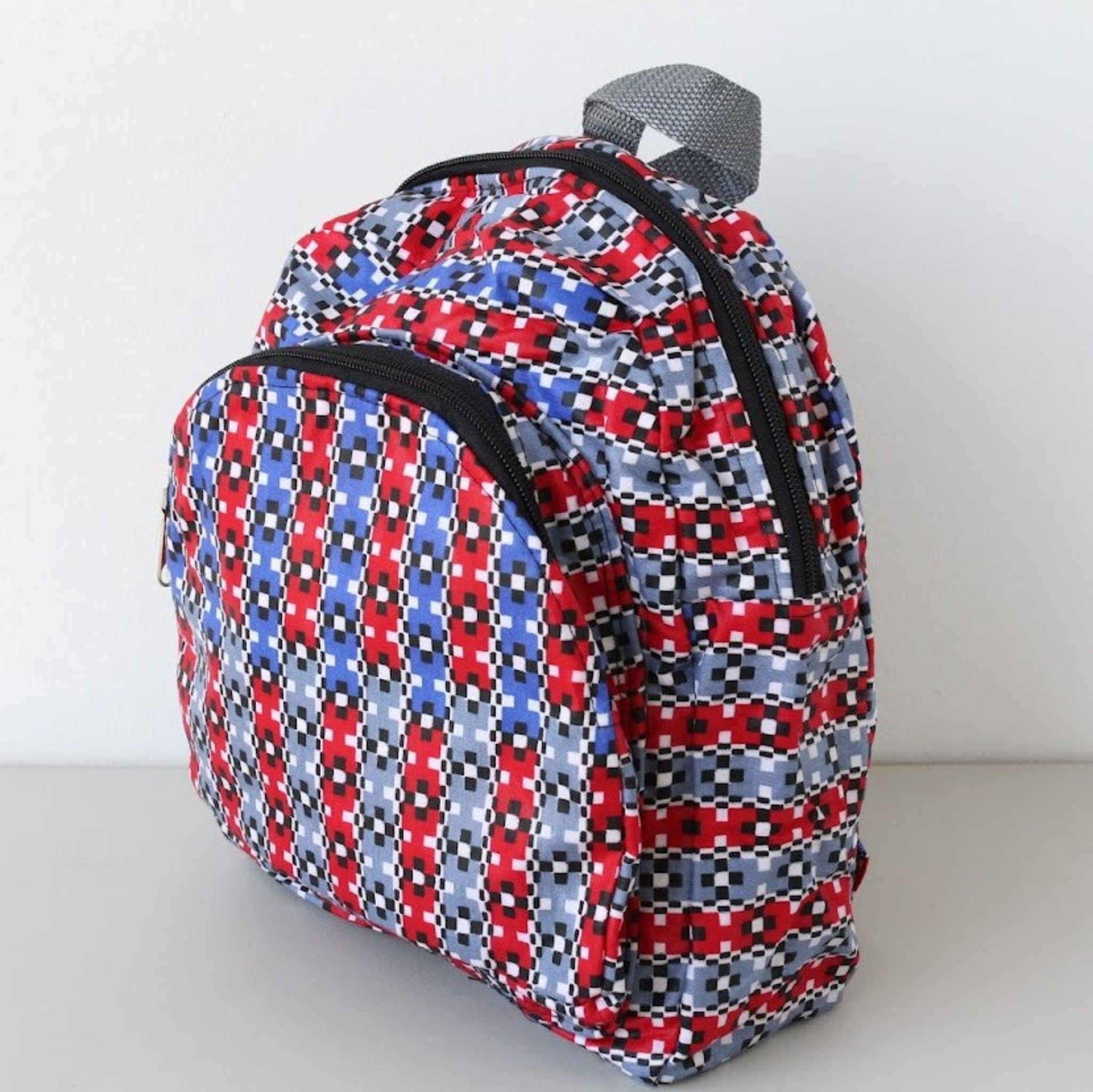 Kids Backpack - Kenyan materials and design for a fair trade boutique