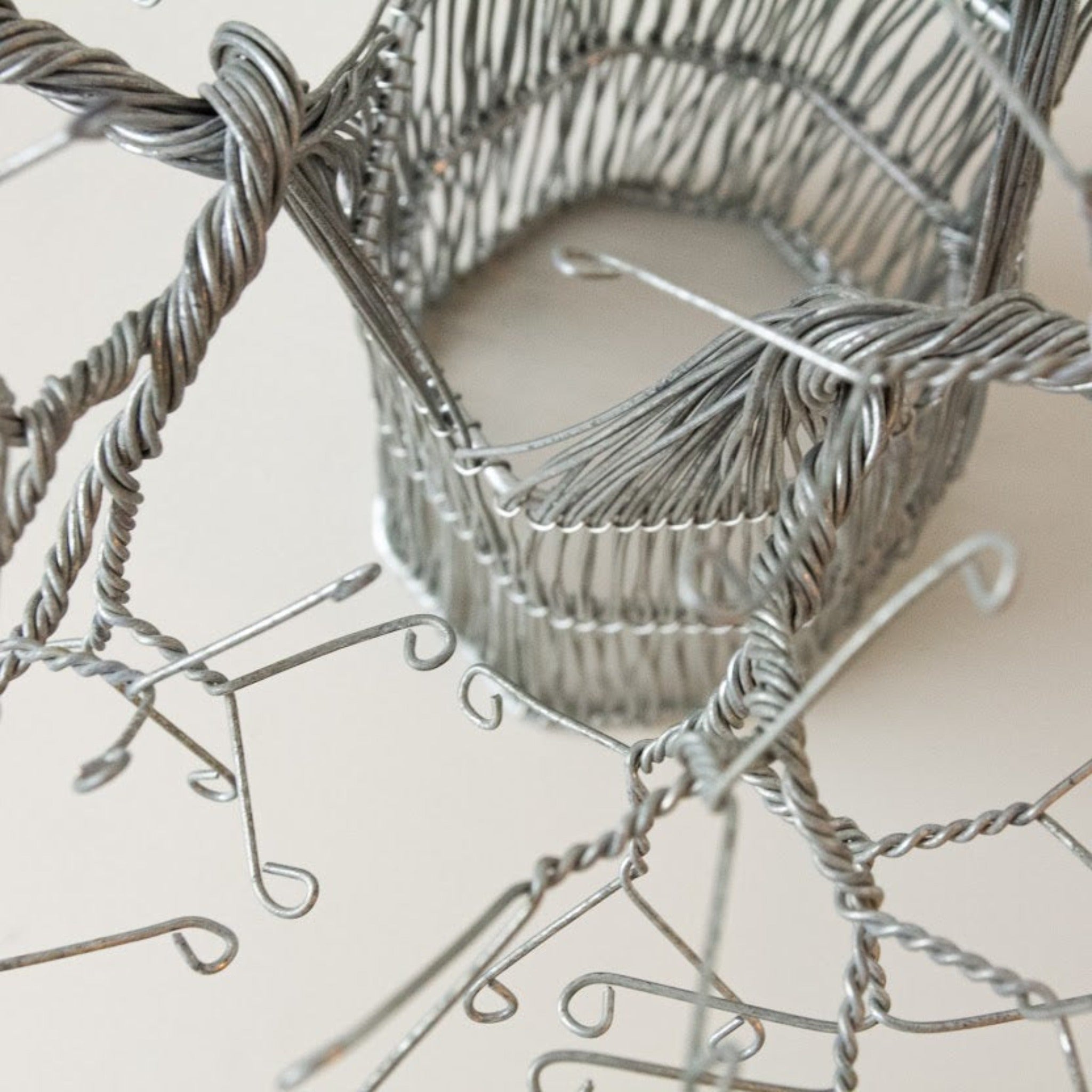 Wire Baobab Tree-Hand made by Kenyan artisans for a fair trade boutique.