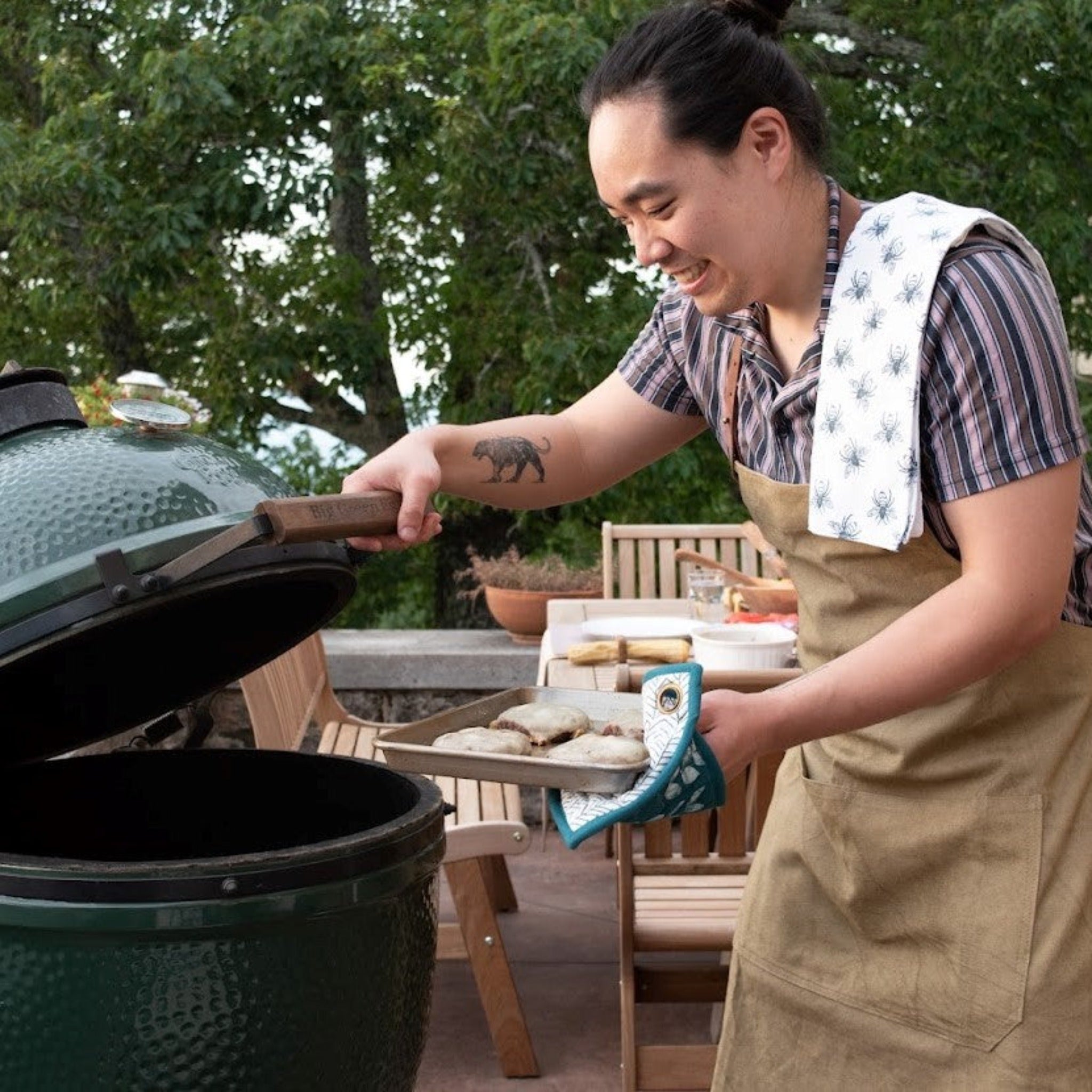 Tea Towel Set | Screen Print - Kenyan materials and design for a fair trade social enterprise