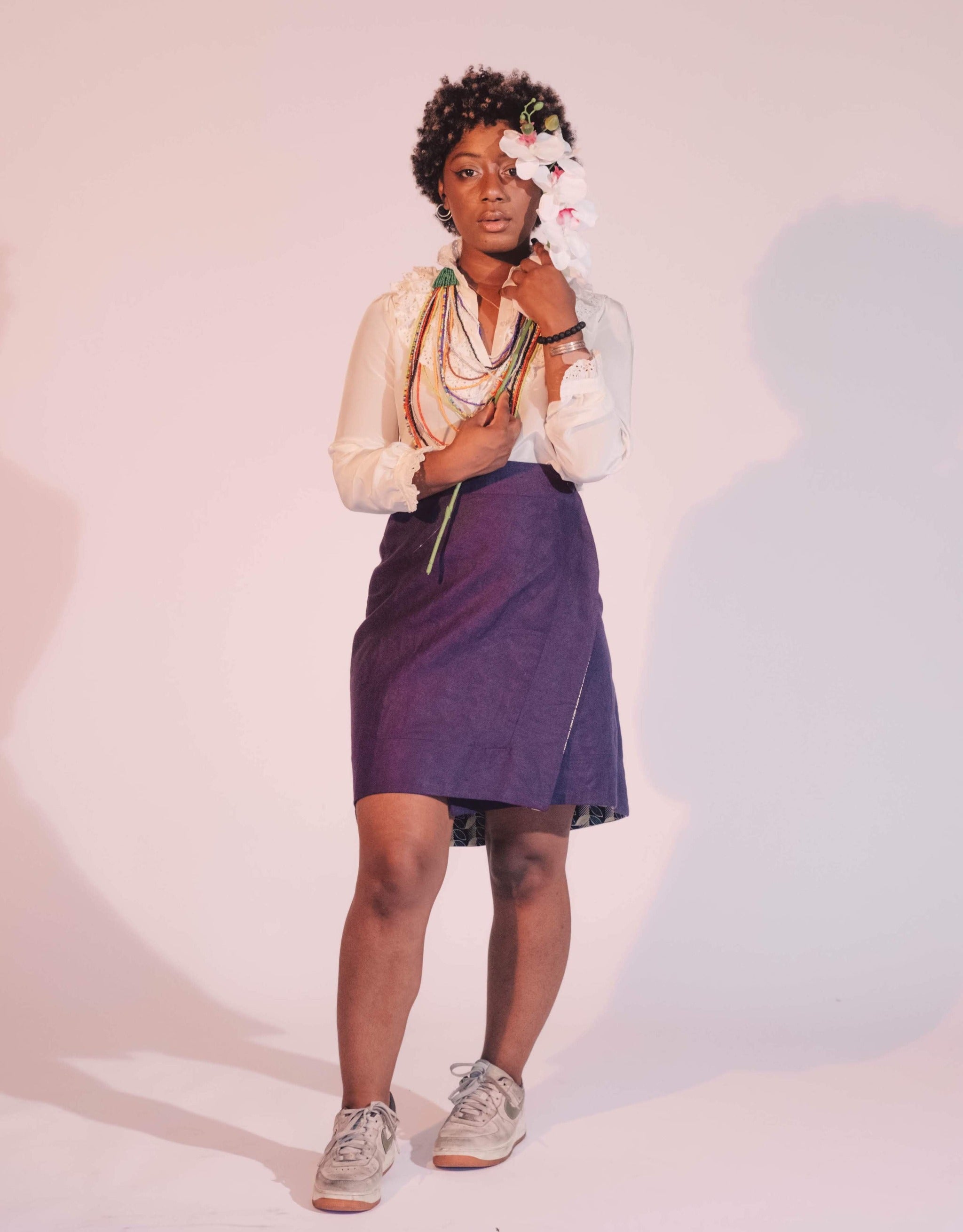 Simple Wrap Skirt - Kenyan materials and design for a fair trade boutique