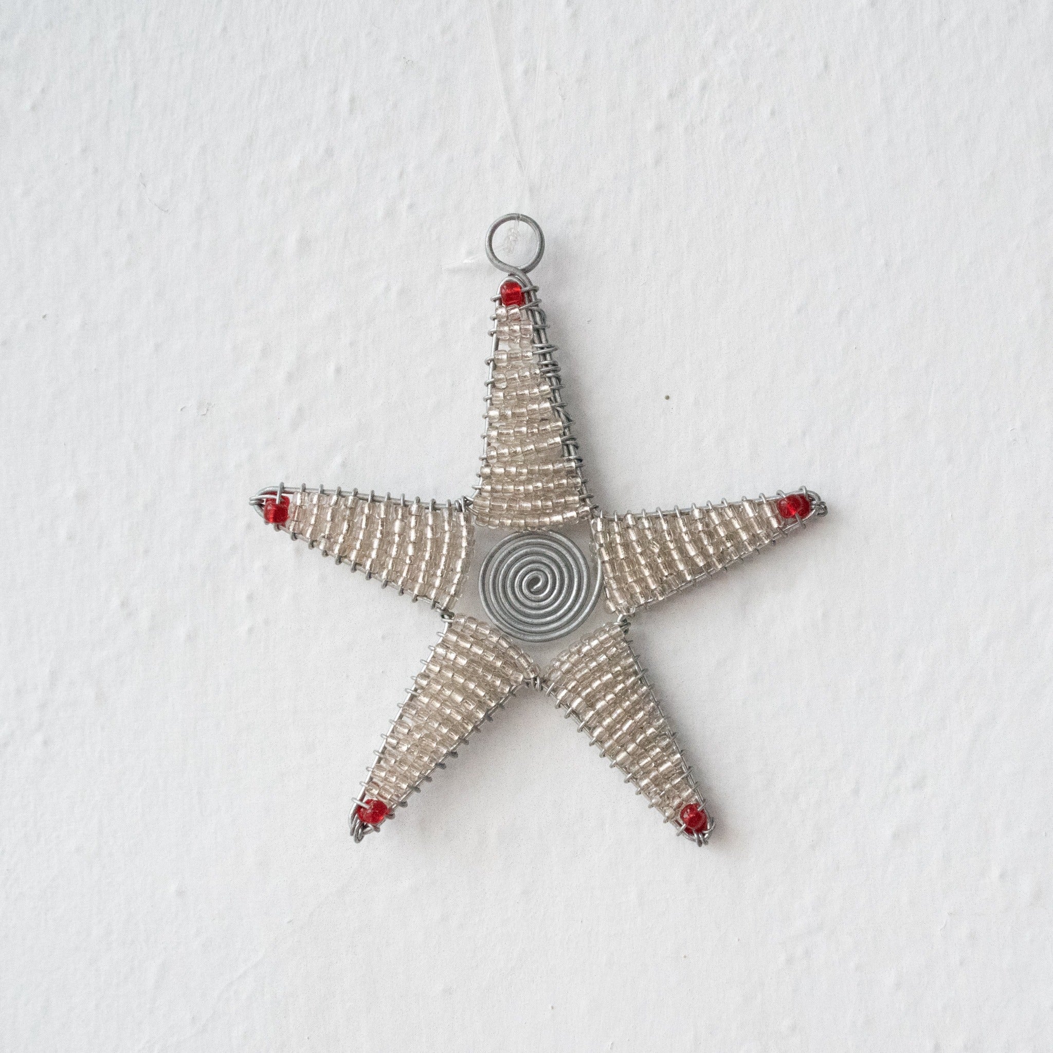 Shanga Star Ornament - Kenyan materials and design for a fair trade social enterprise
