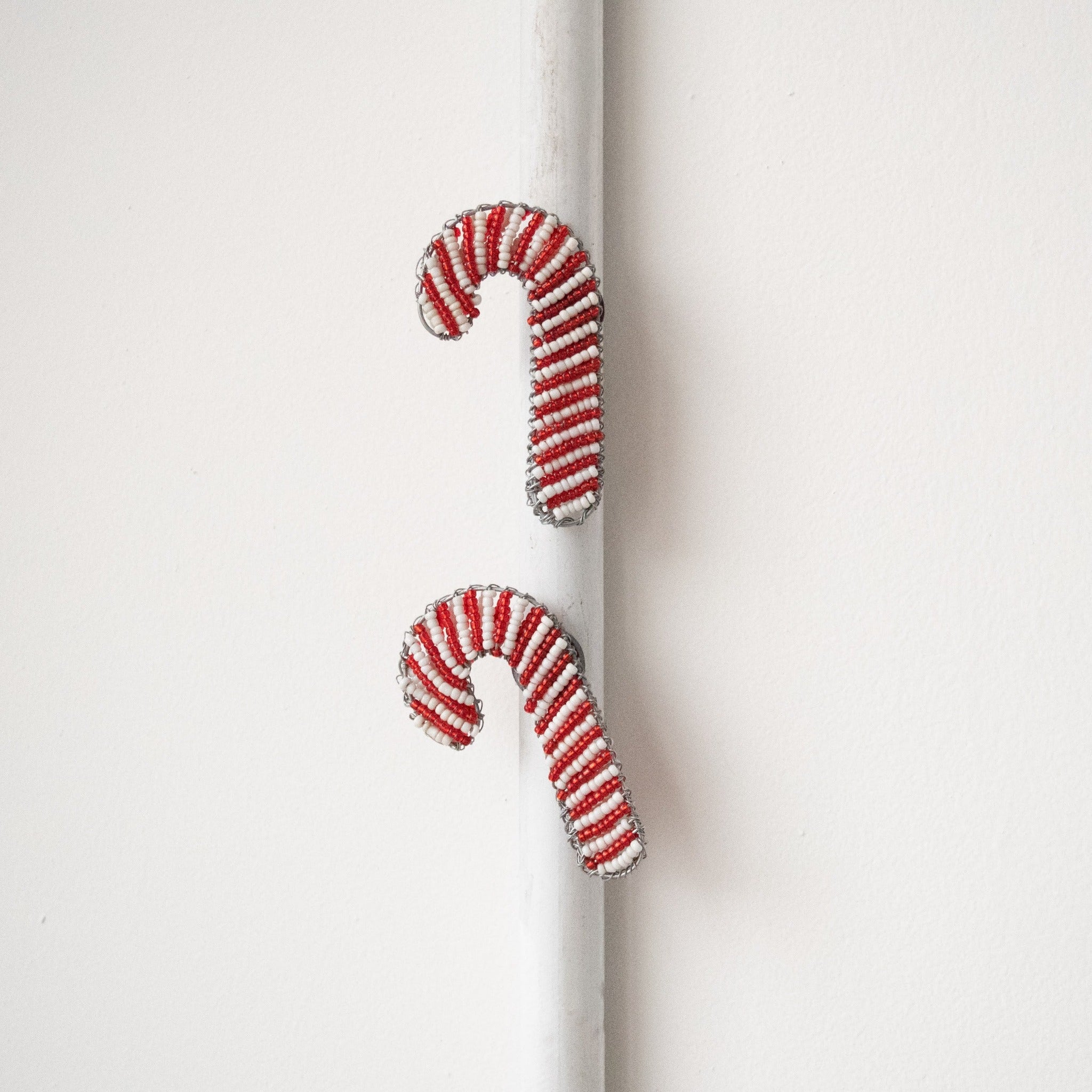 Beaded Christmas Magnet - Kenyan materials and design for a fair trade social enterprise