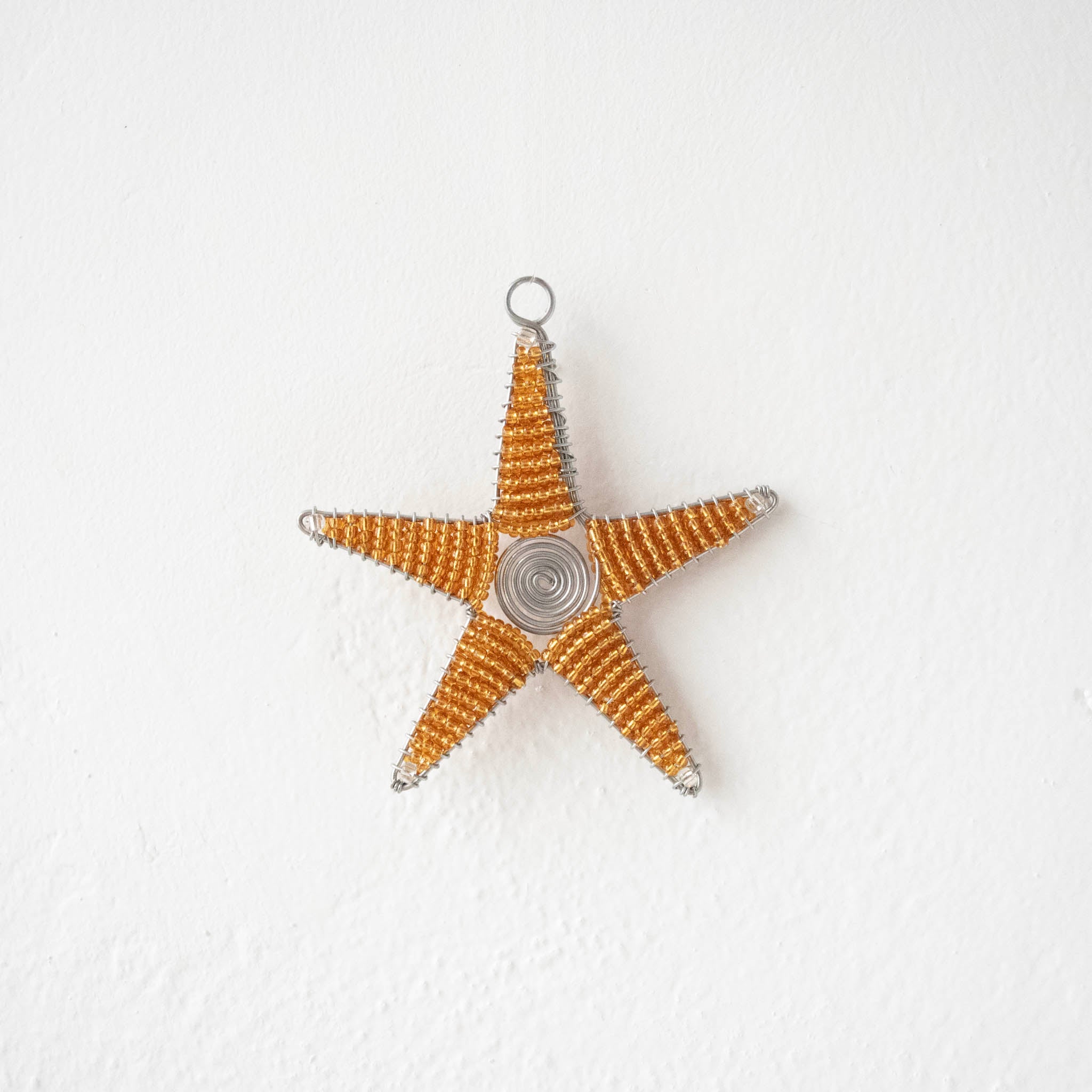 Shanga Star Ornament - Kenyan materials and design for a fair trade social enterprise