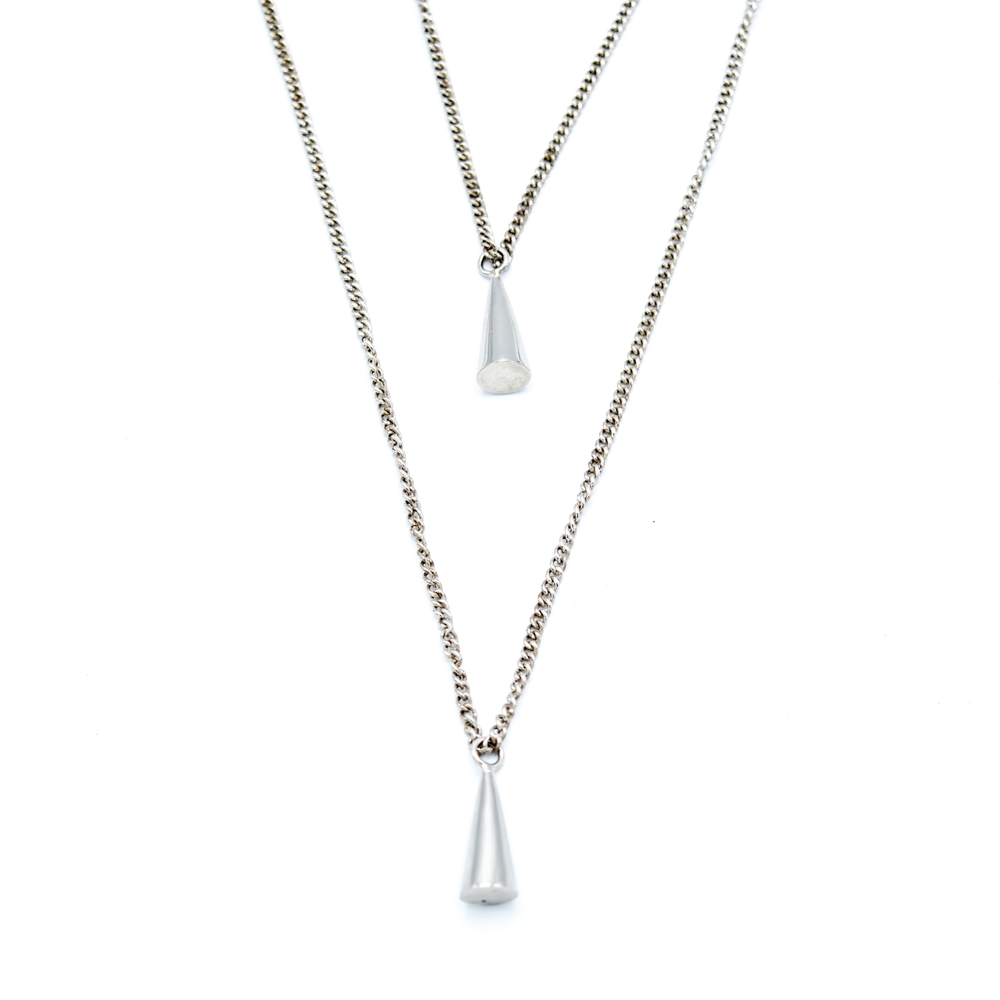 Double Cone Necklace - Kenyan materials and design for a fair trade social enterprise