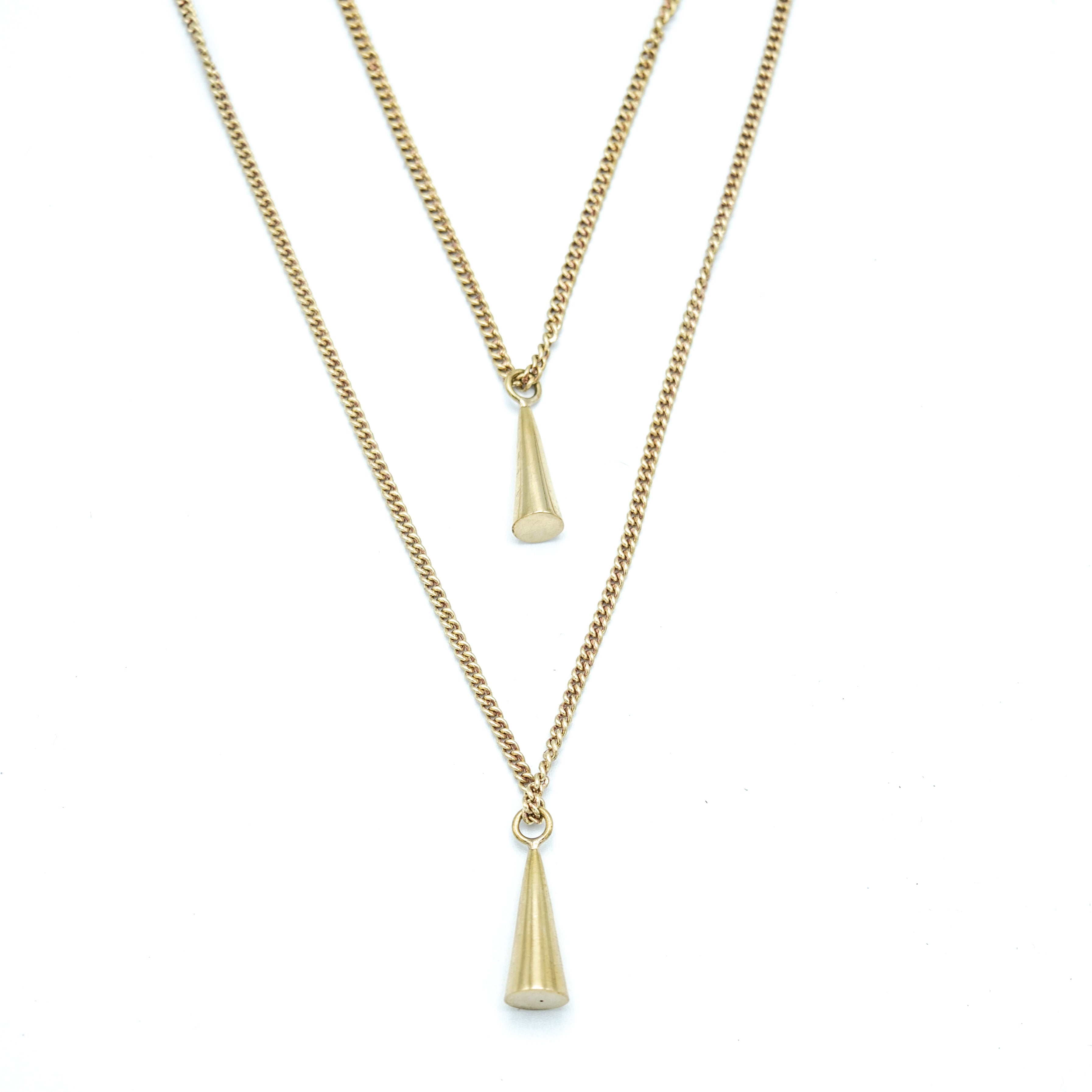 Double Cone Necklace - Kenyan materials and design for a fair trade social enterprise