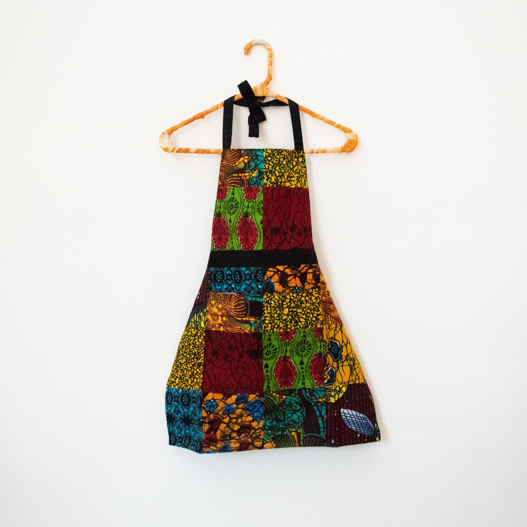 Original Patch Play Apron-handmade by the women of Amani Uganda for a Fair Trade boutique