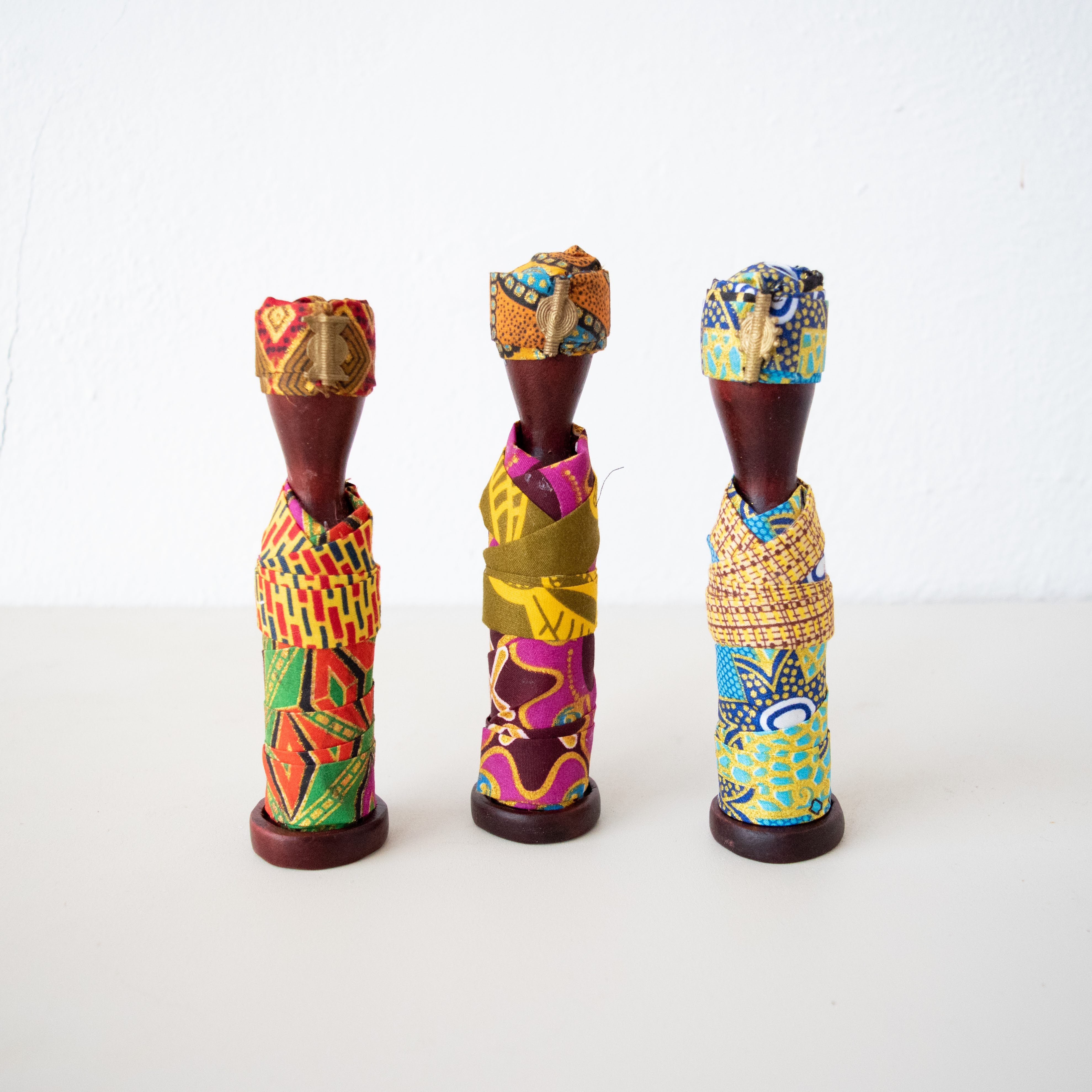 Nativity Peg Set - Kenyan materials and design for a fair trade boutique