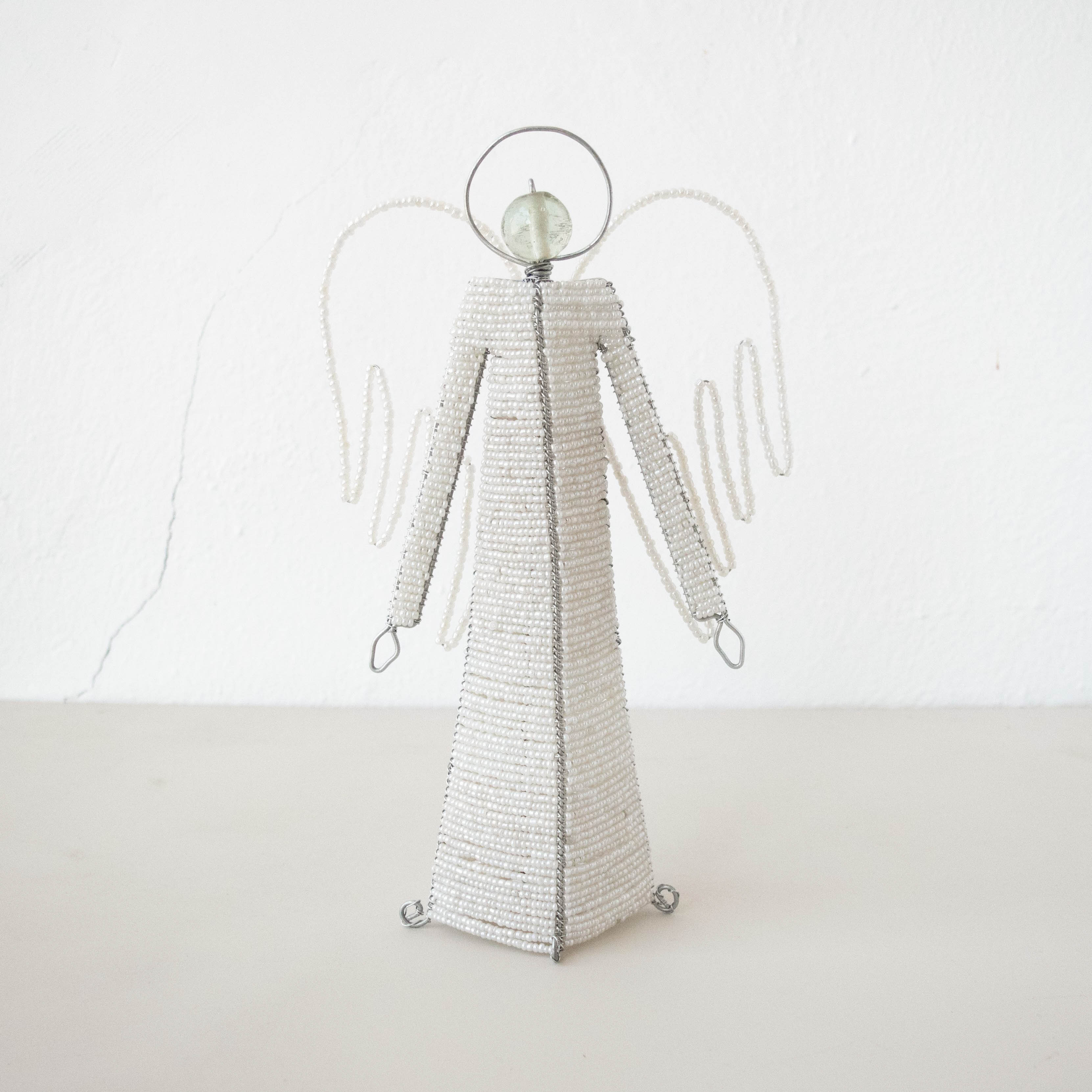 Shanga Standing Angel - Kenyan materials and design for a fair trade social enterprise