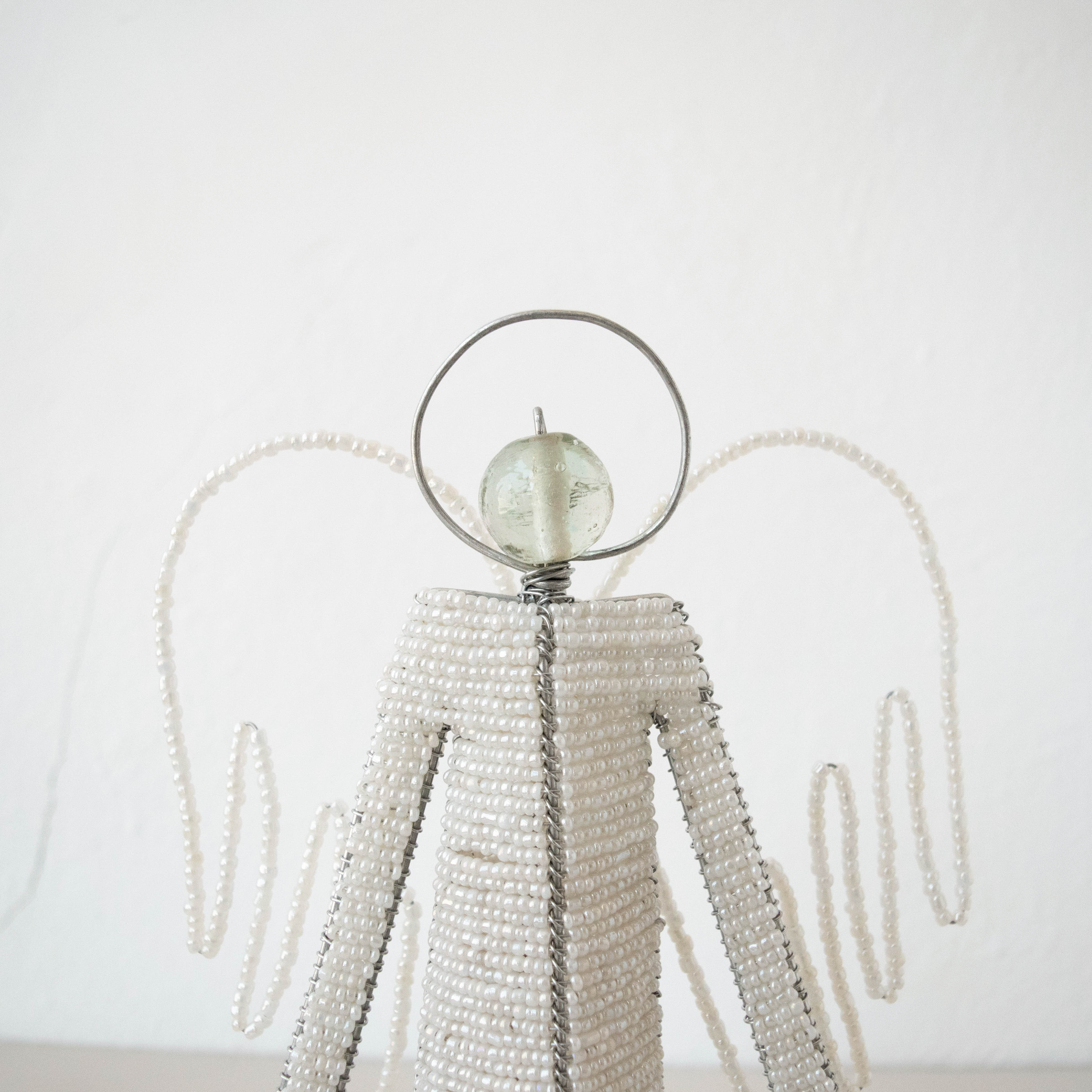 Shanga Standing Angel - Kenyan materials and design for a fair trade social enterprise