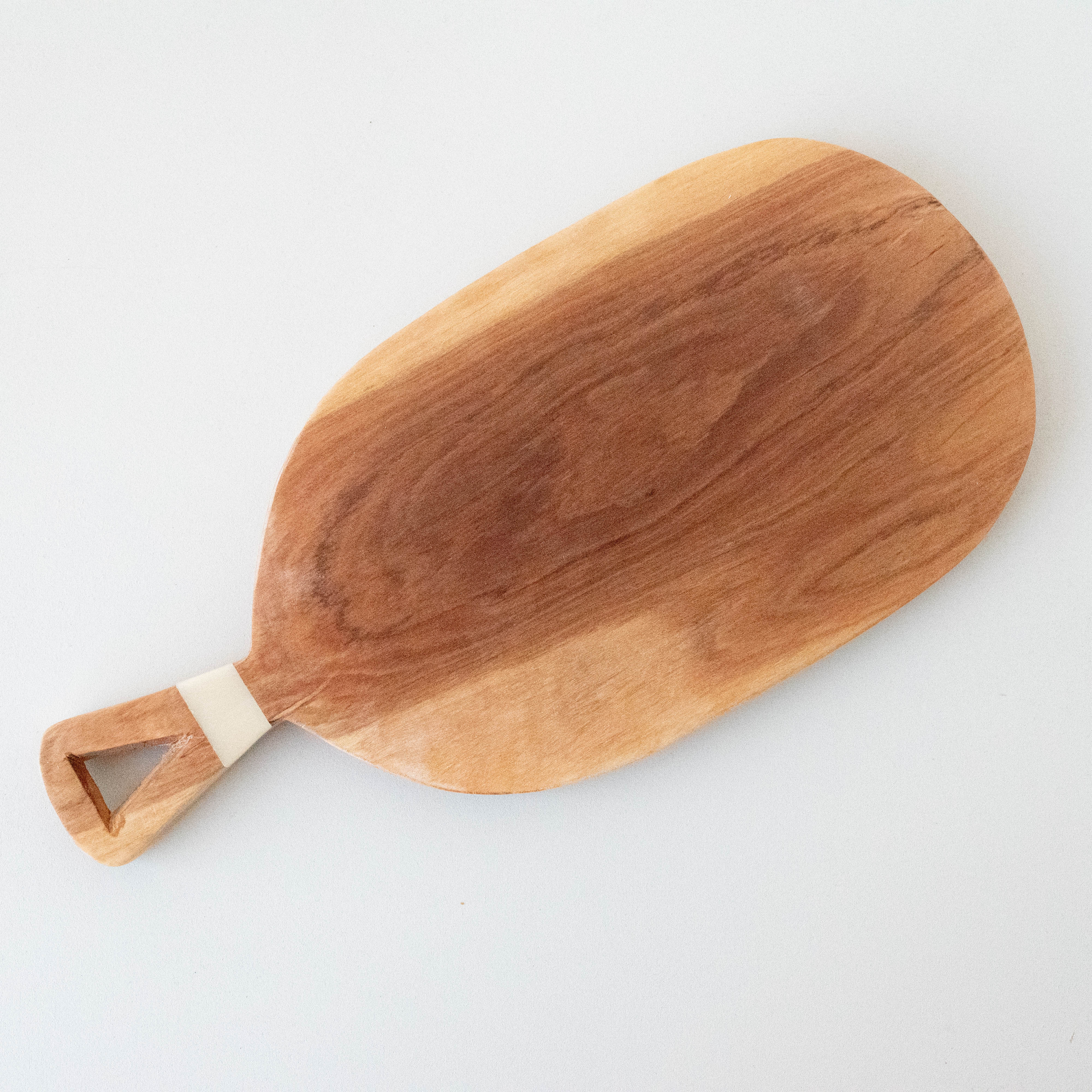Olivewood Cutting Board - hand carved using Kenyan olive wood by market artisans for a Fair Trade boutique