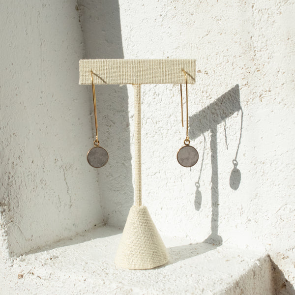 Soapstone Charm Earrings - handmade by Kenyan market artisans for a Fair Trade boutique