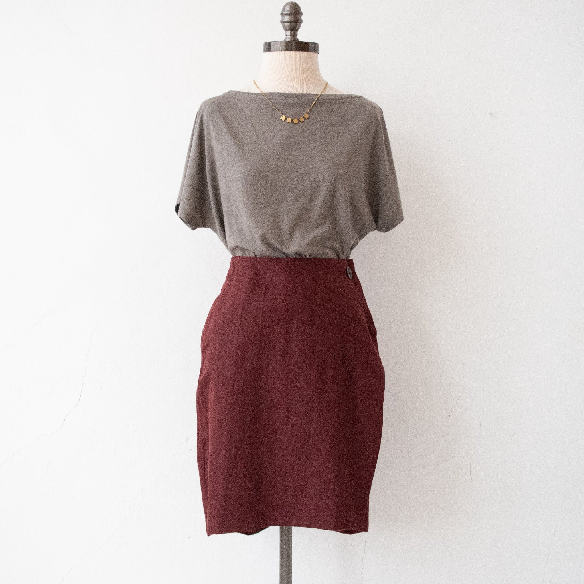 Simple Wrap Skirt - Kenyan materials and design for a fair trade boutique