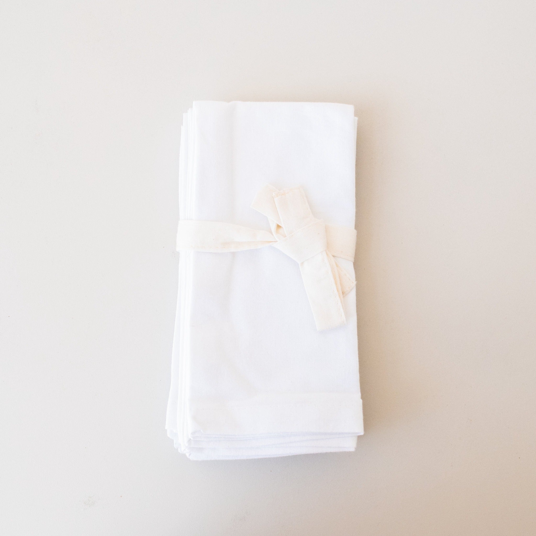 Solid Color Cotton Napkins--Handmade by the women of Amani Kenya for a fair trade boutique