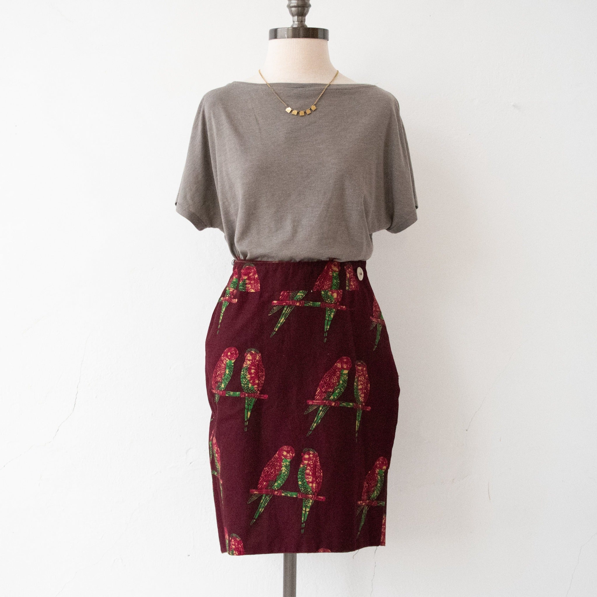 Simple Wrap Skirt - Kenyan materials and design for a fair trade boutique