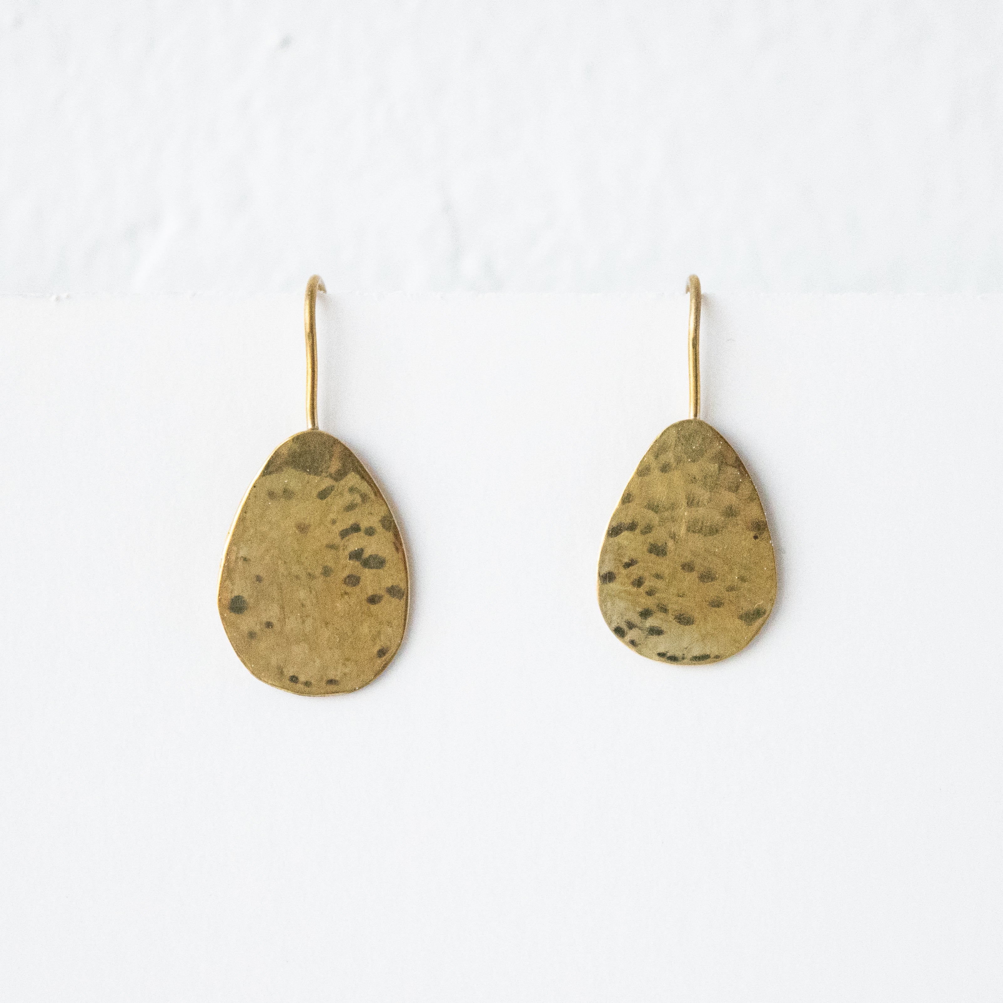 Dewdrop Earrings - Kenyan materials and design for a fair trade boutique