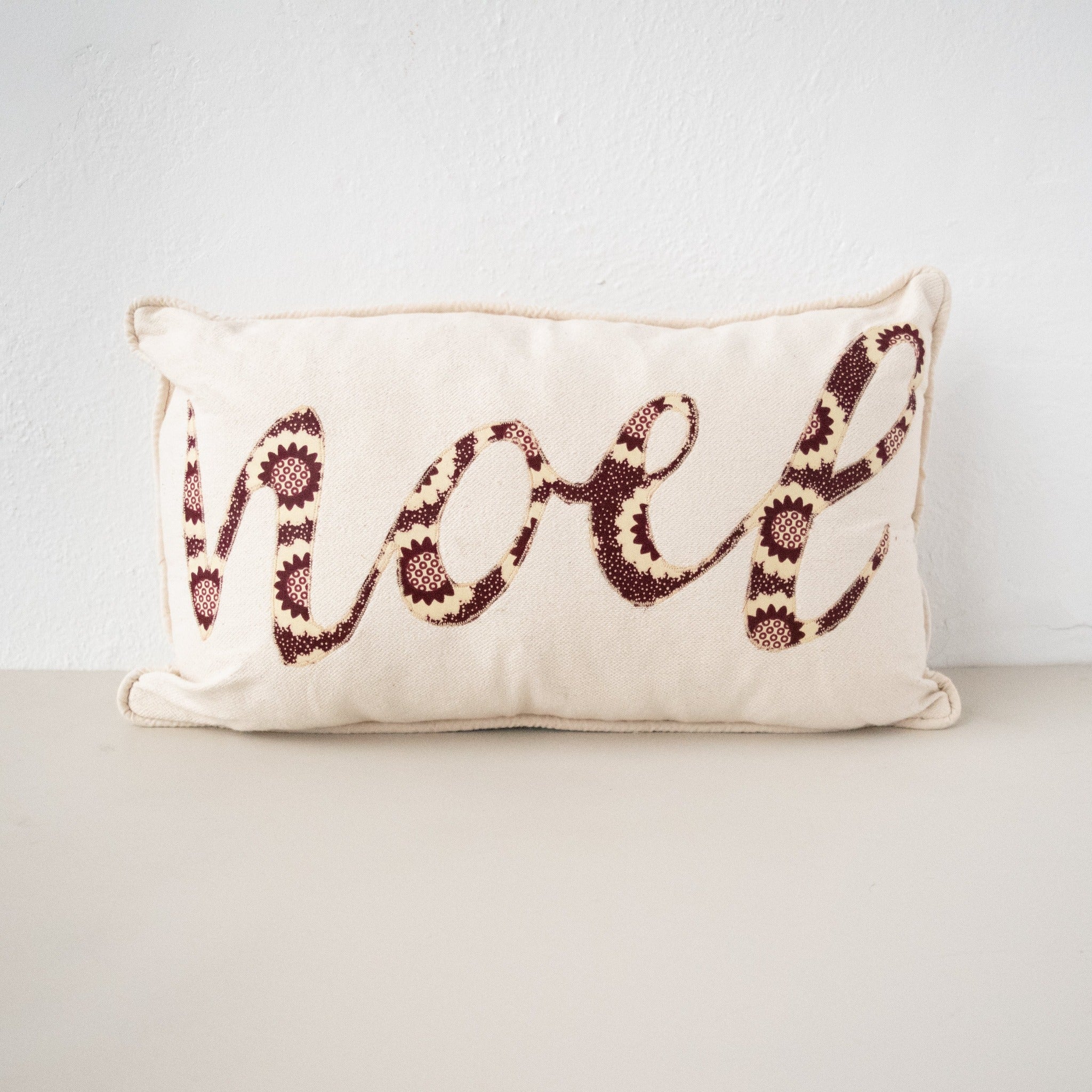 Noel Pillow - Kenyan materials and design for a fair trade social enterprise