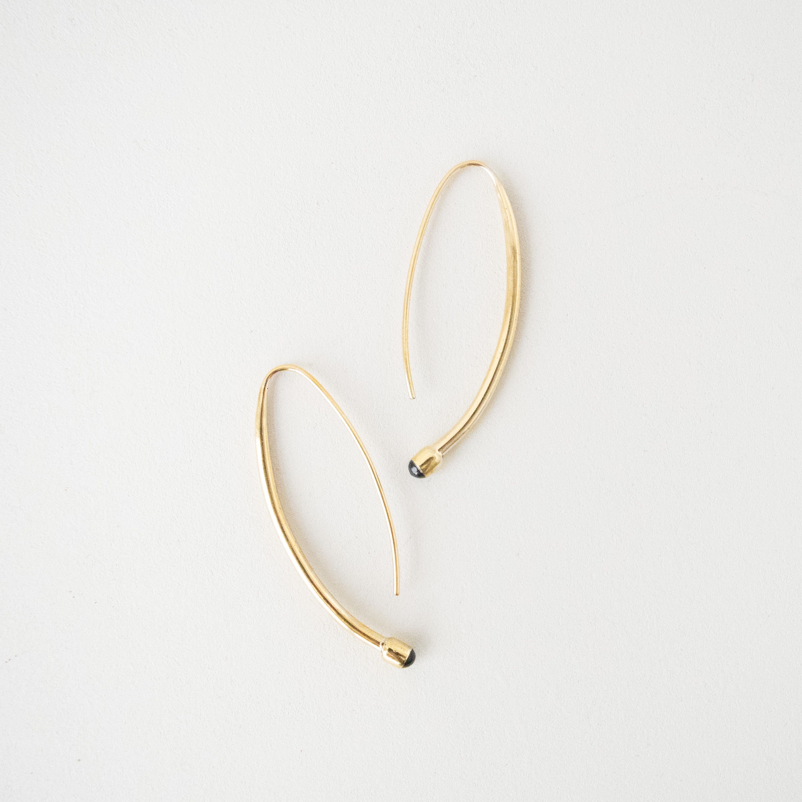 Halo Hoop Earrings - handmade by Kenyan market artisans for a Fair Trade boutique