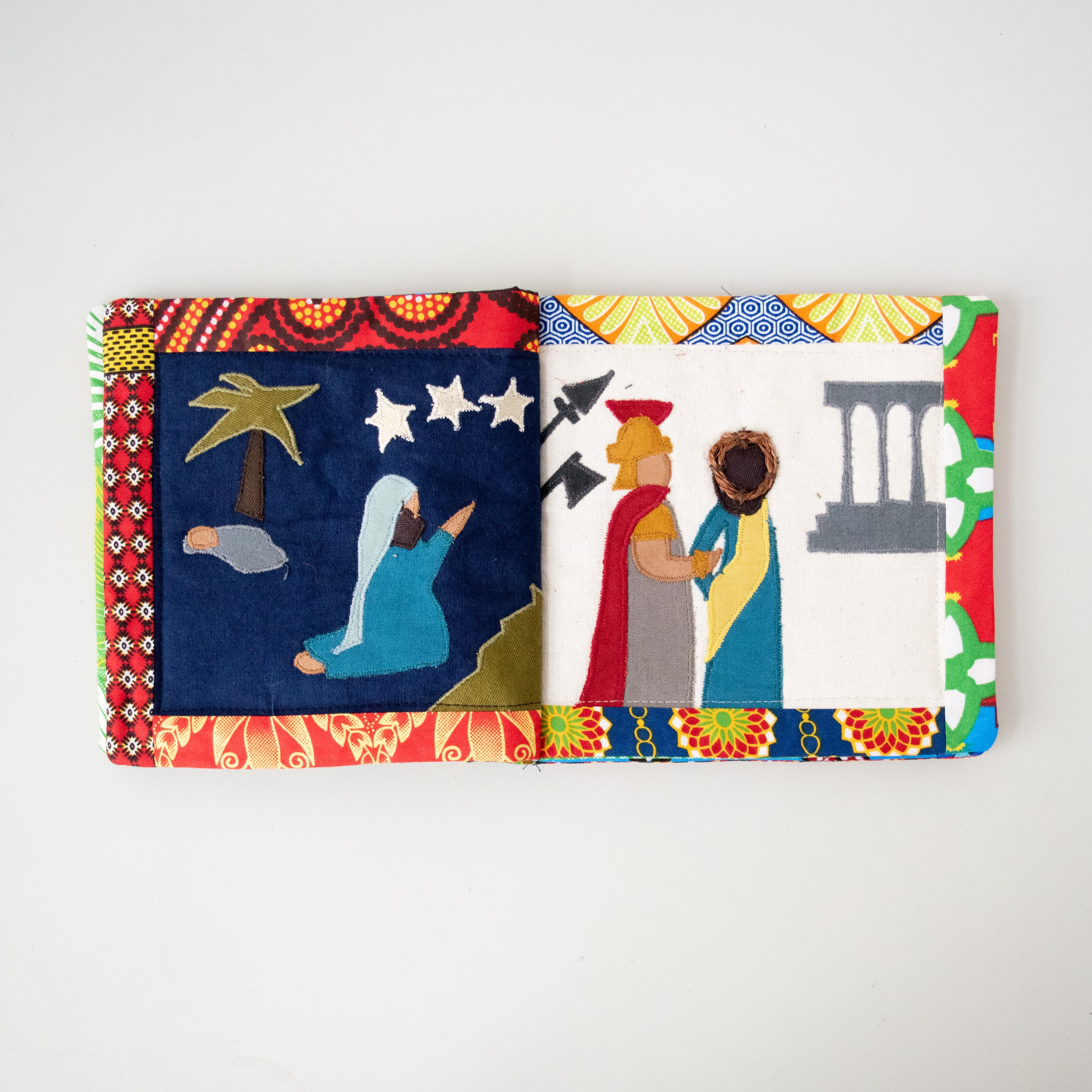 Easter Story Book - handmade by the women of Amani using Kenyan materials for a Fair Trade social enterprise