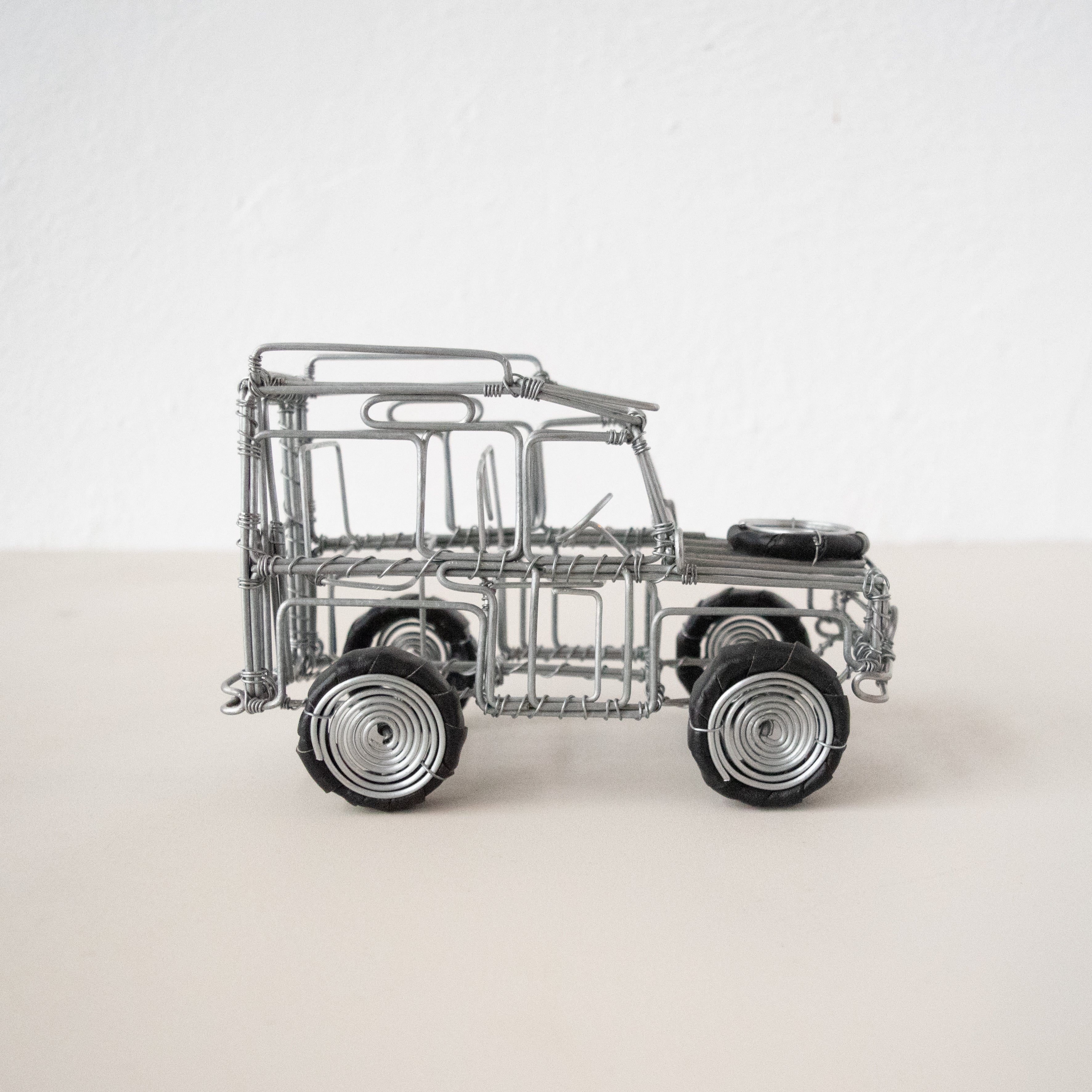 Wire Vehicles - Kenyan materials and design for a fair trade social enterprise