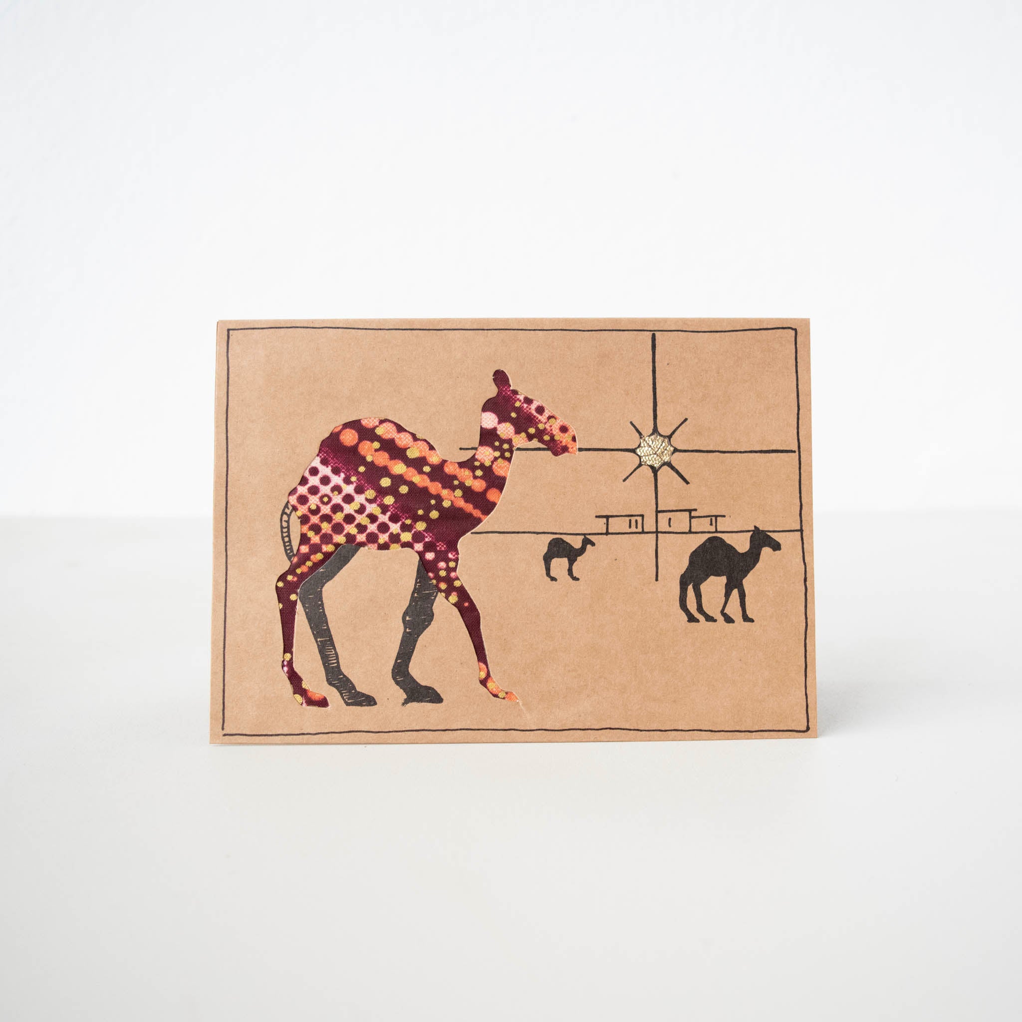 Christmas Camel Card - made for a social enterprise