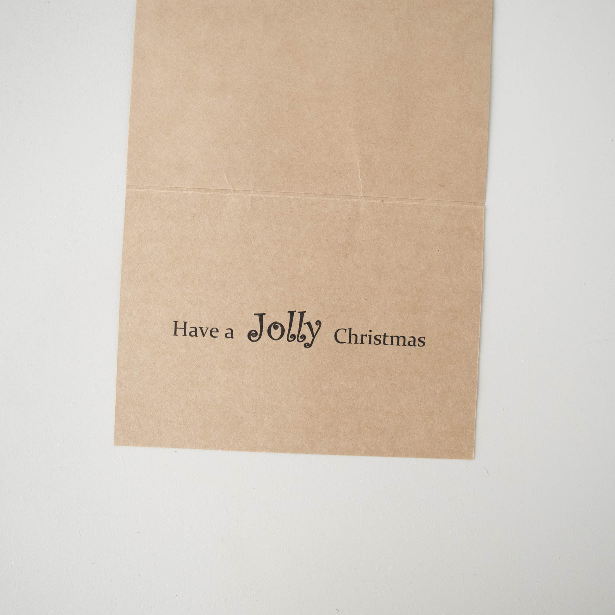 Christmas Jolly Zebra Card - made for a fair trade social enterprise