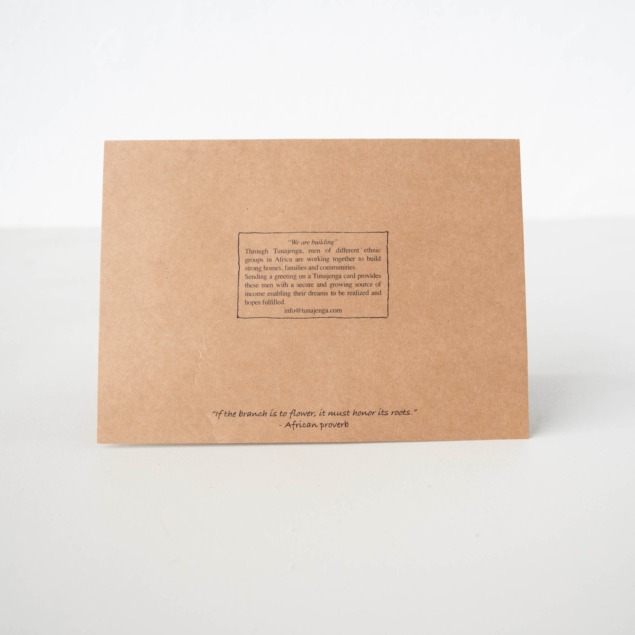 Bird of Paradise Card - Amani ya Juu
