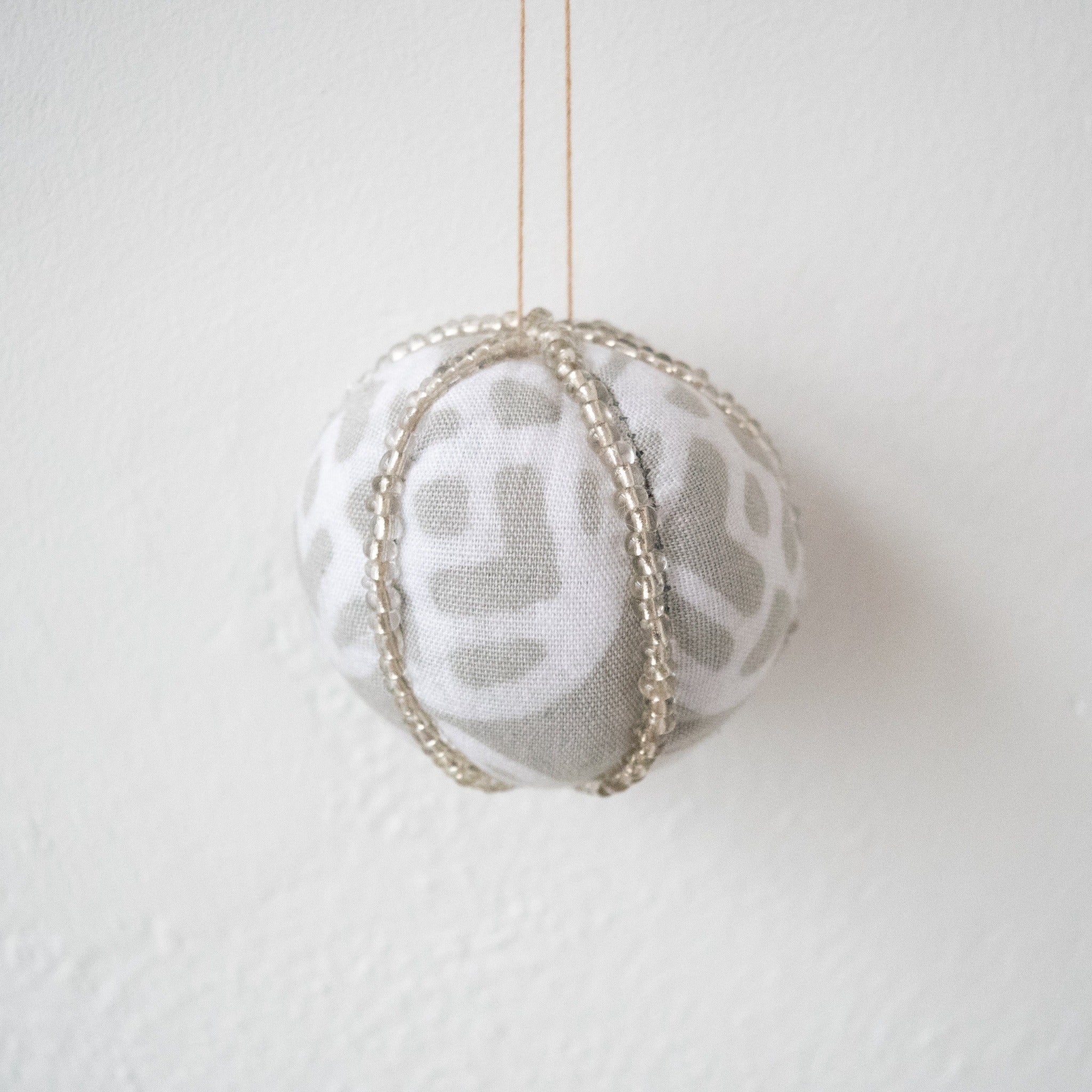 Christmas Ball Ornaments - Kenyan materials and design for a fair trade social enterprise