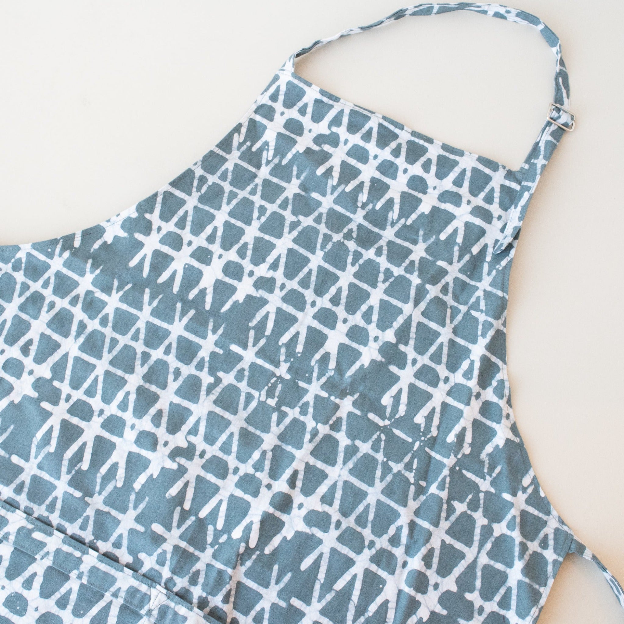 Fair trade apron from Amani ya Juu, a socio-economic enterprise employing refugee women in East Africa