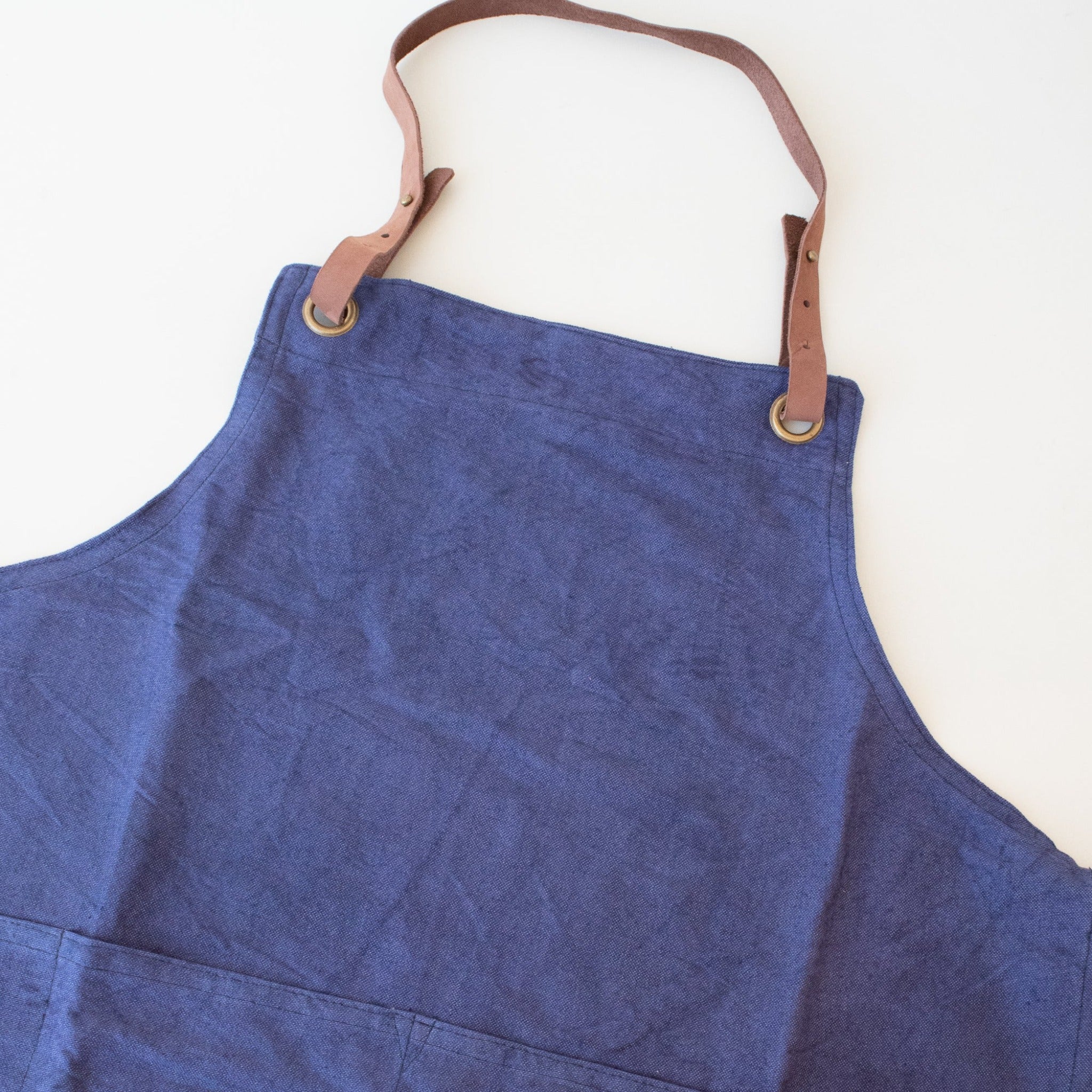 Canvas & Leather Apron - Kenyan materials and design for a fair trade boutique