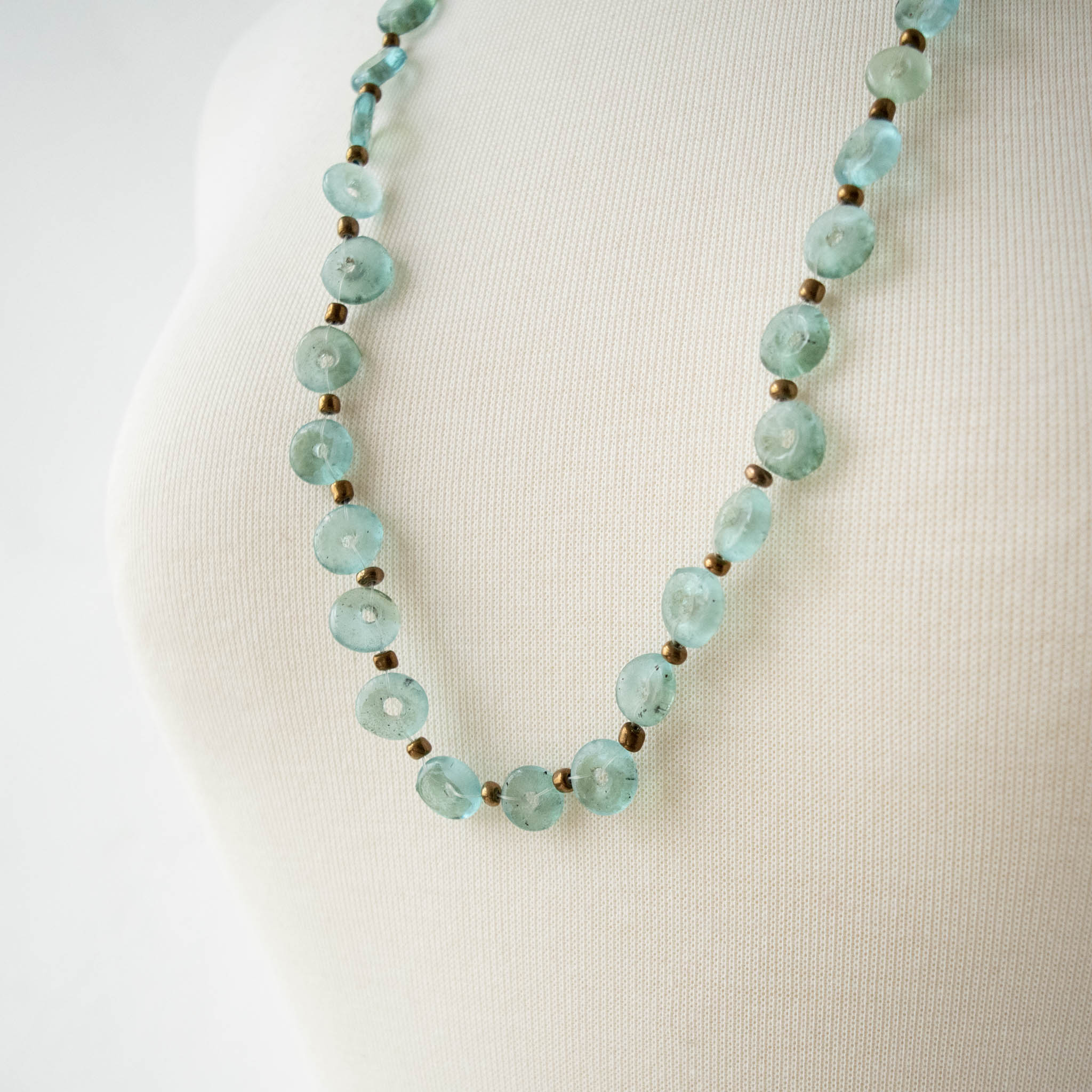 Glass Lace Strand - Kenyan materials and design for a fair trade boutique