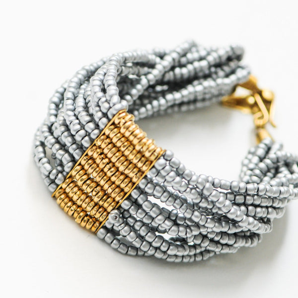 Maasai Classic Bracelet - Kenyan materials and design for a fair trade boutique
