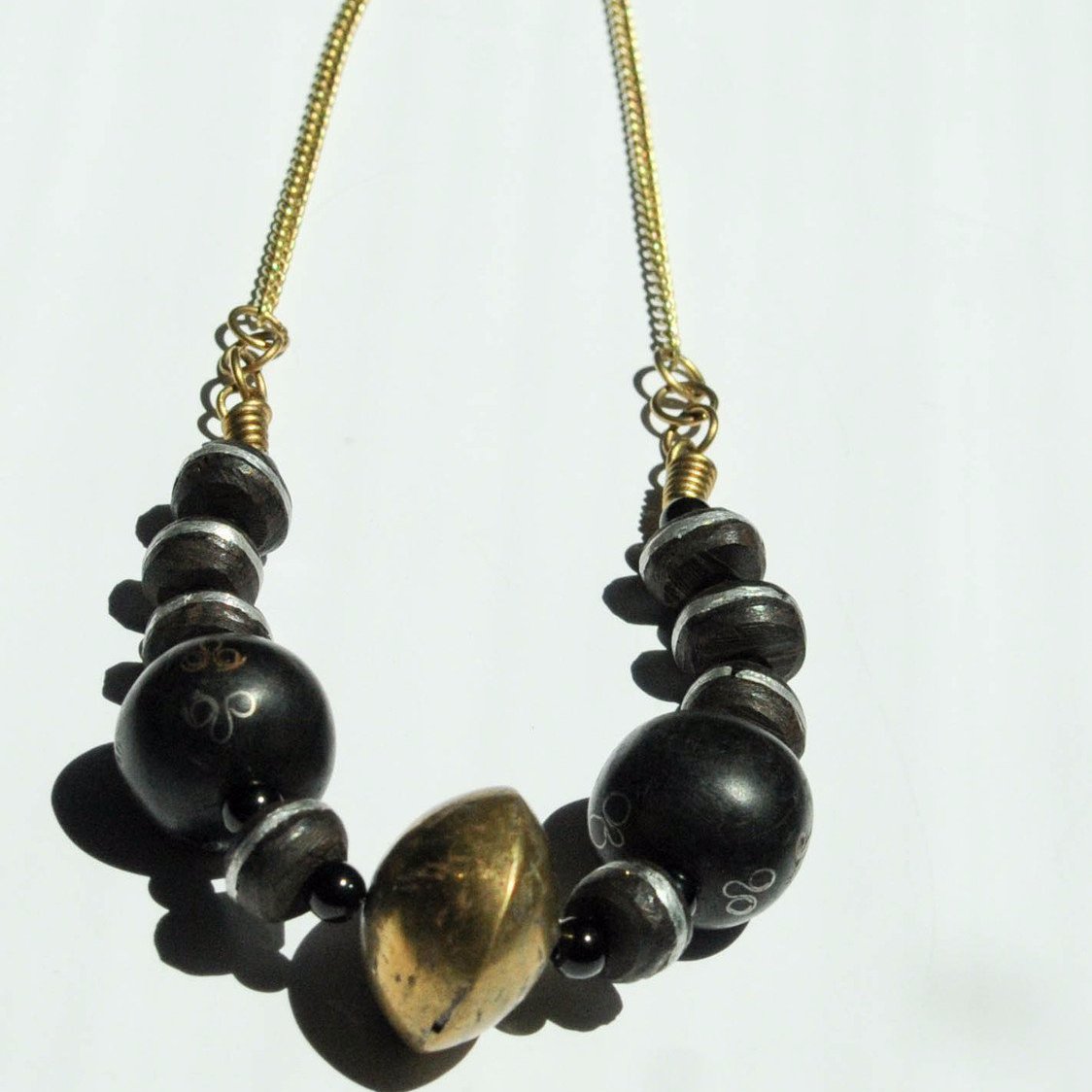 Mali Bead Necklace - Kenyan materials and design for a fair trade boutique