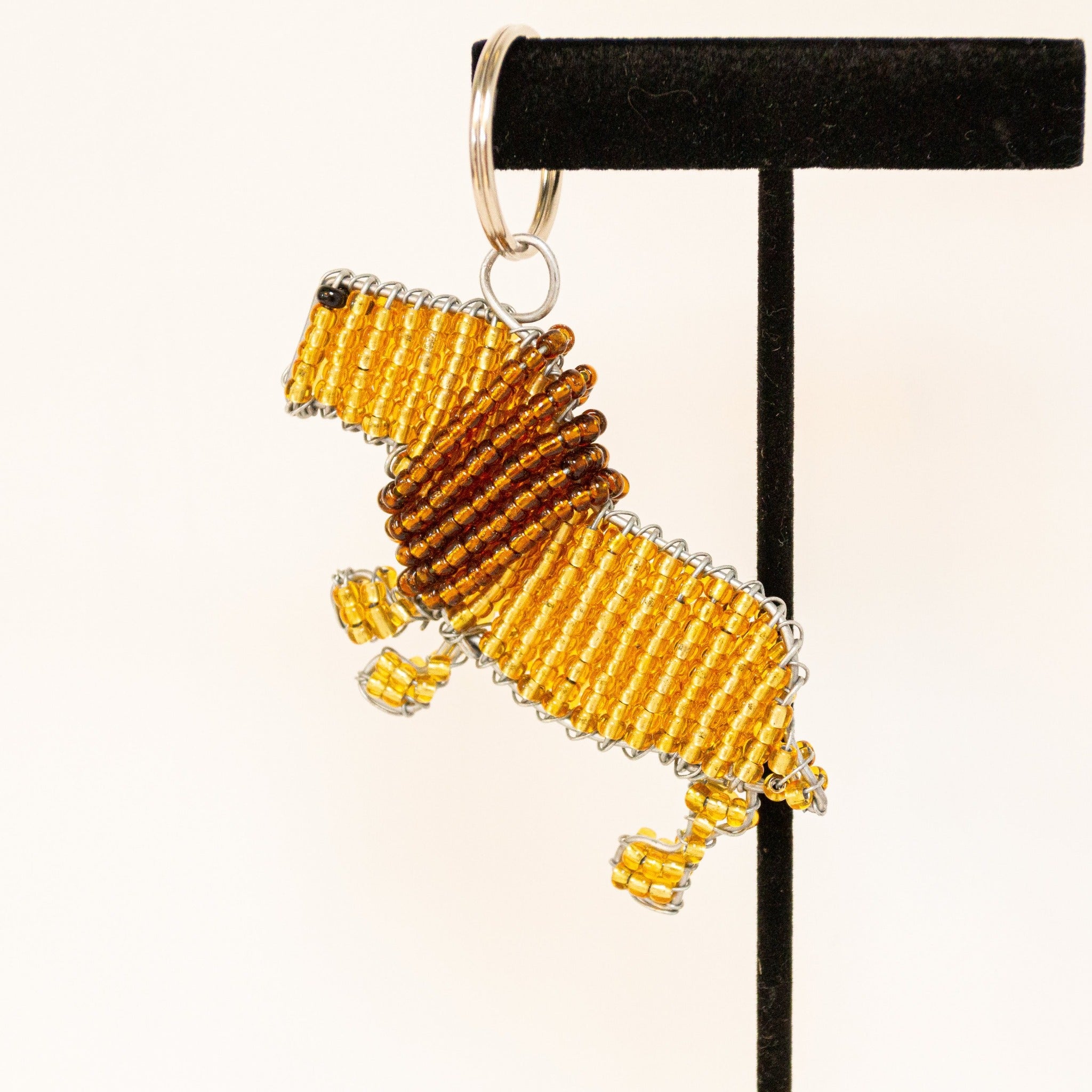 Beaded Keychains - Kenyan materials and design for a fair trade social enterprise