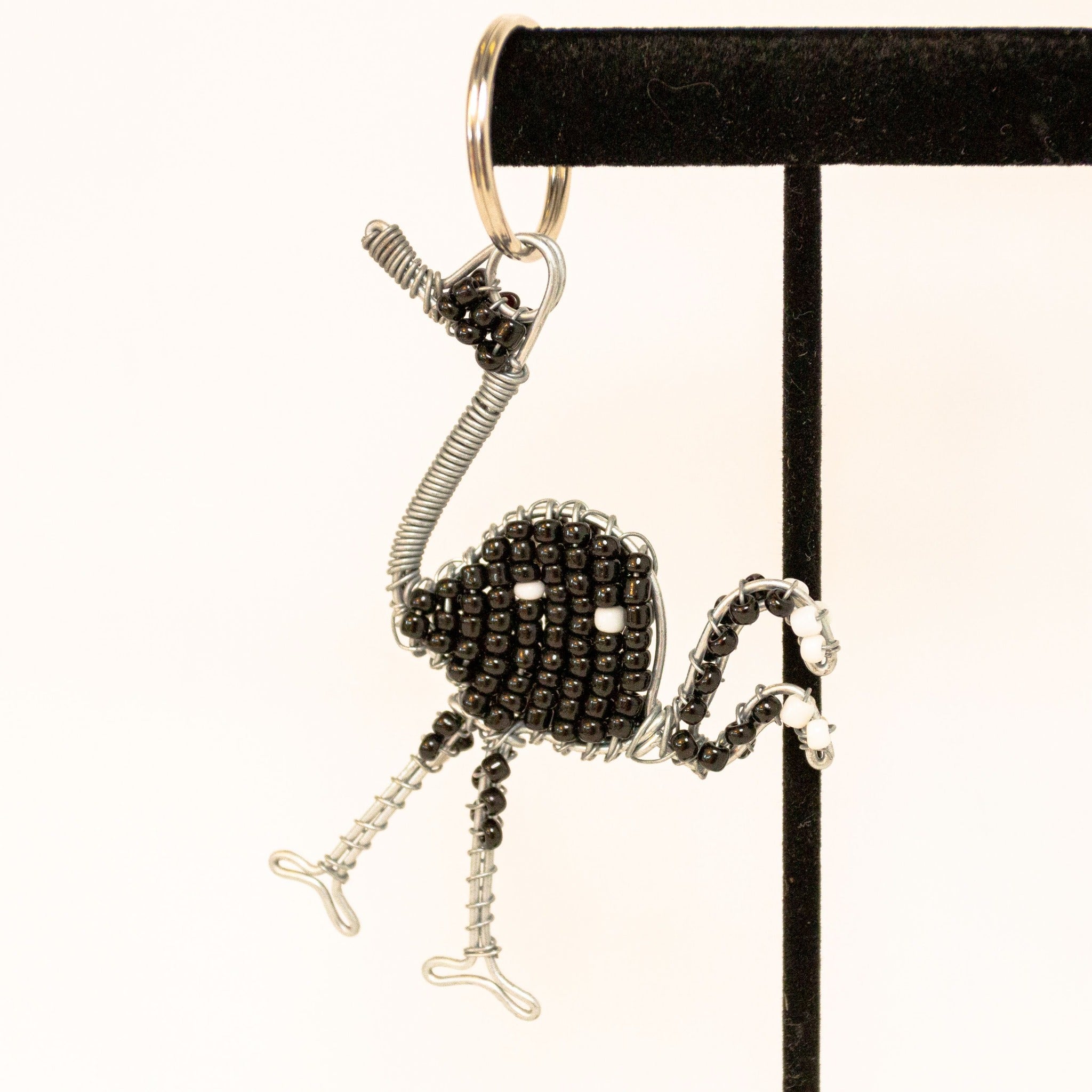 Beaded Keychains - Kenyan materials and design for a fair trade social enterprise