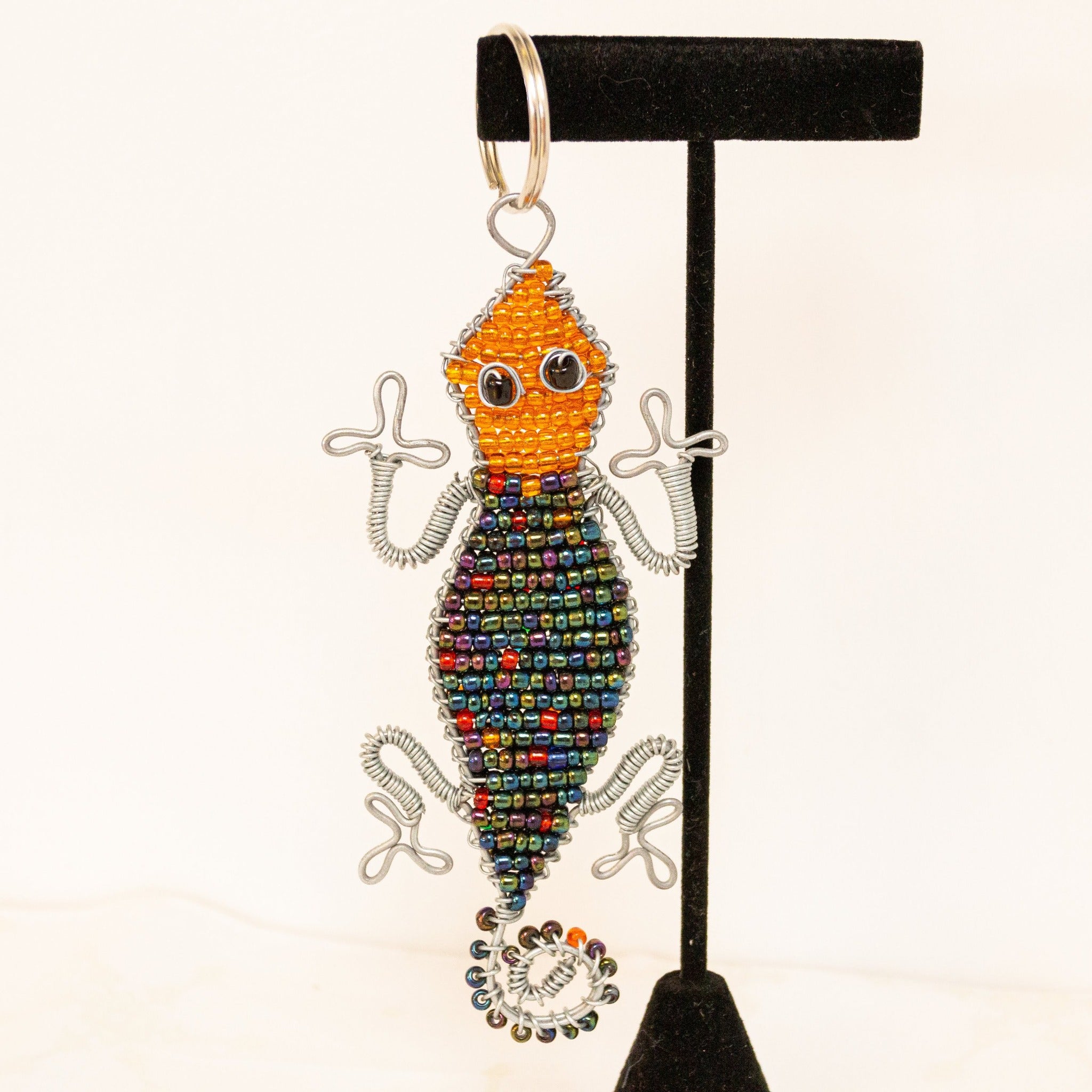 Beaded Keychains - Kenyan materials and design for a fair trade boutique