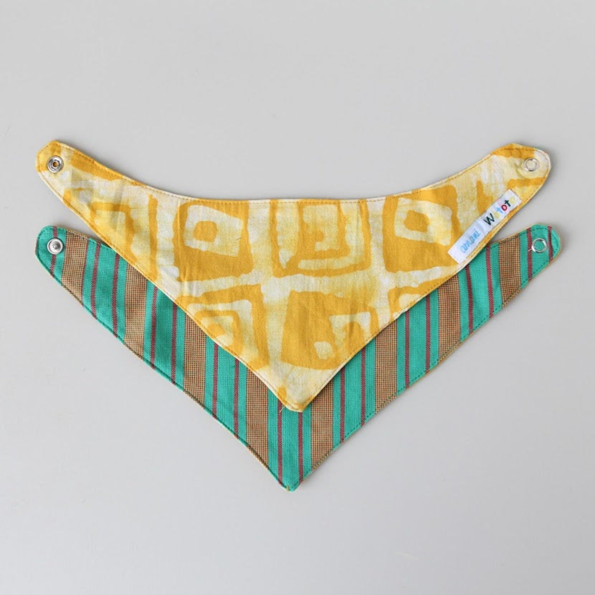 Hanky Bib - Kenyan materials and design for a fair trade boutique