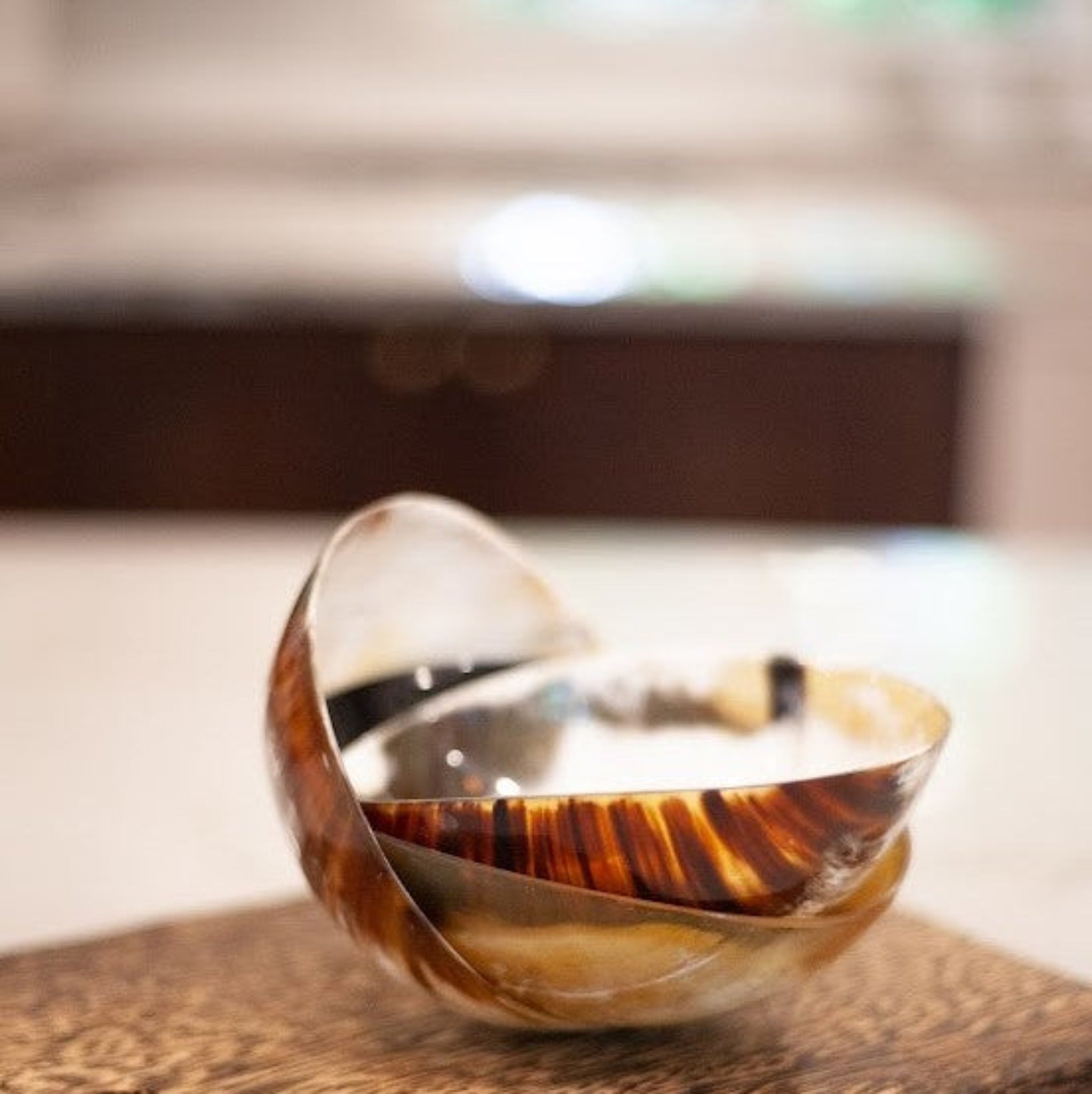Cow Horn Bowl - Kenyan materials and design for a fair trade social enterprise