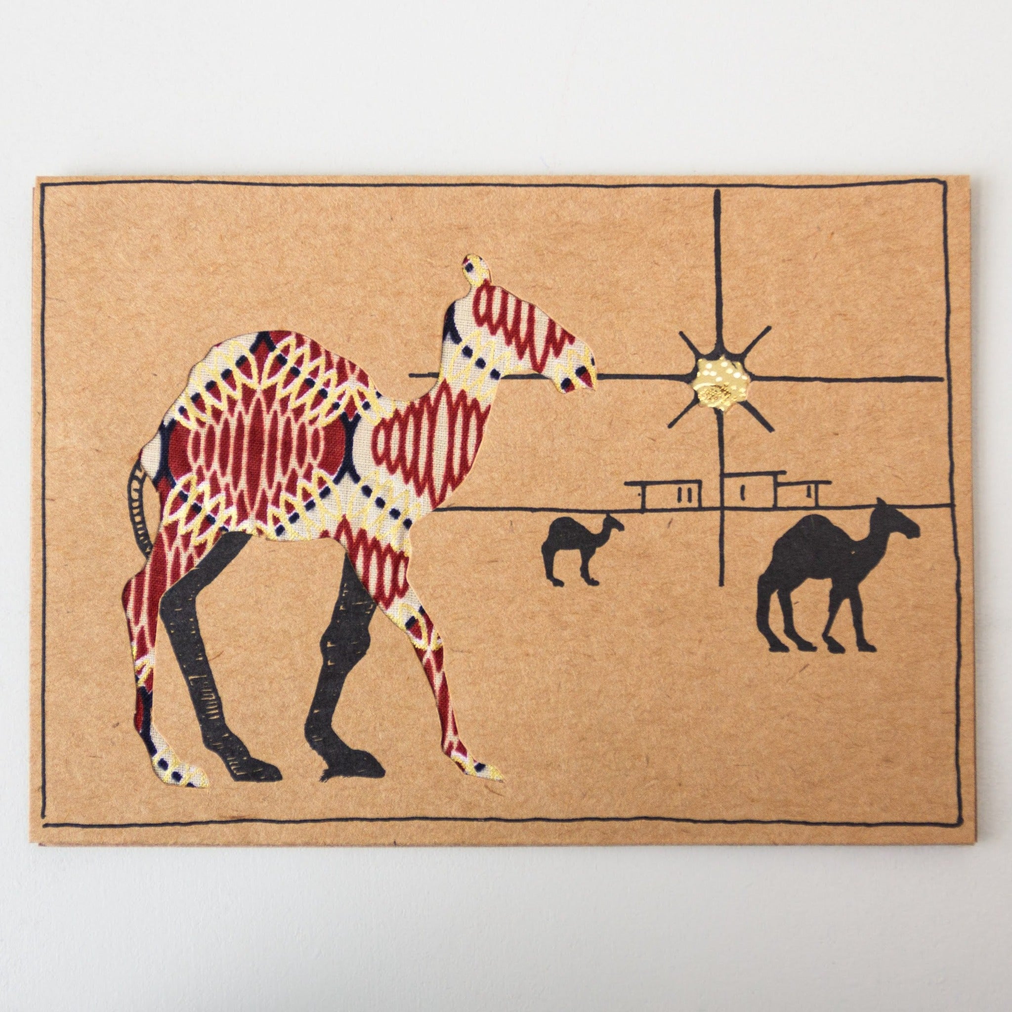 Christmas Camel Card - Amani ya Juu