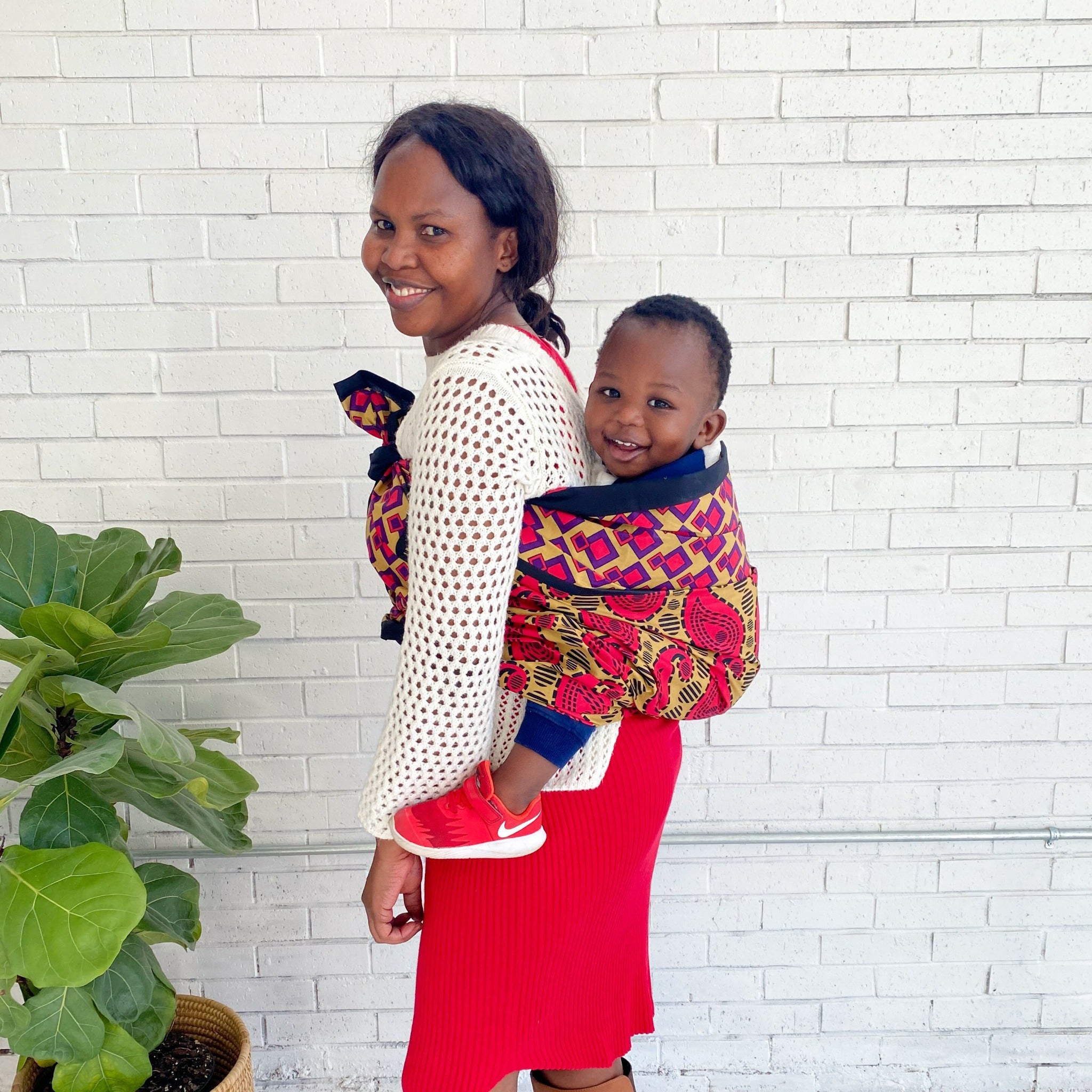 Kanga Scarf - 100% Kenyan cotton scarf or wrap for a Fair Trade social enterprise